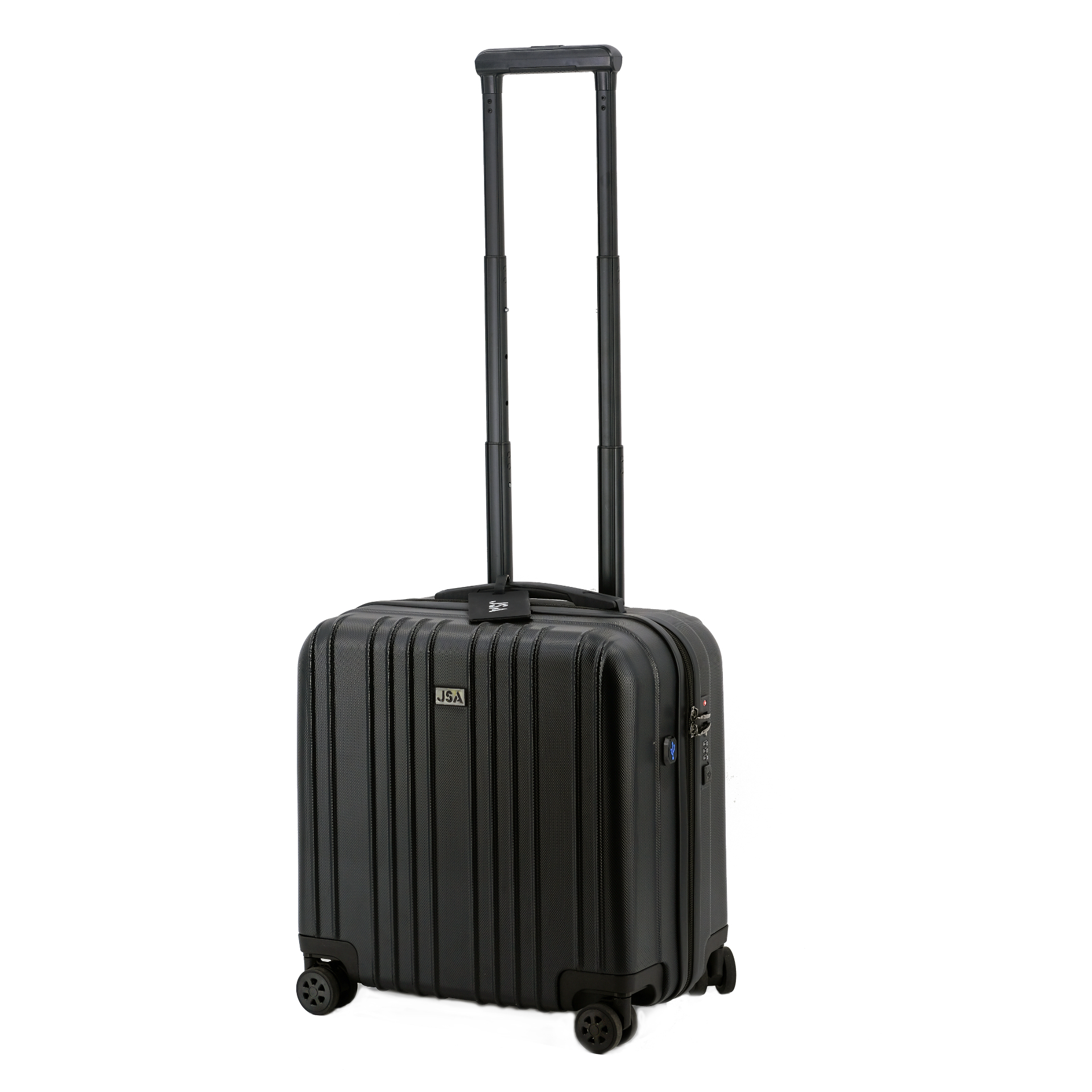 alumaxx-business-trolleys-2-in-1-trolley-businesstrolley-schwarz-matt image 1