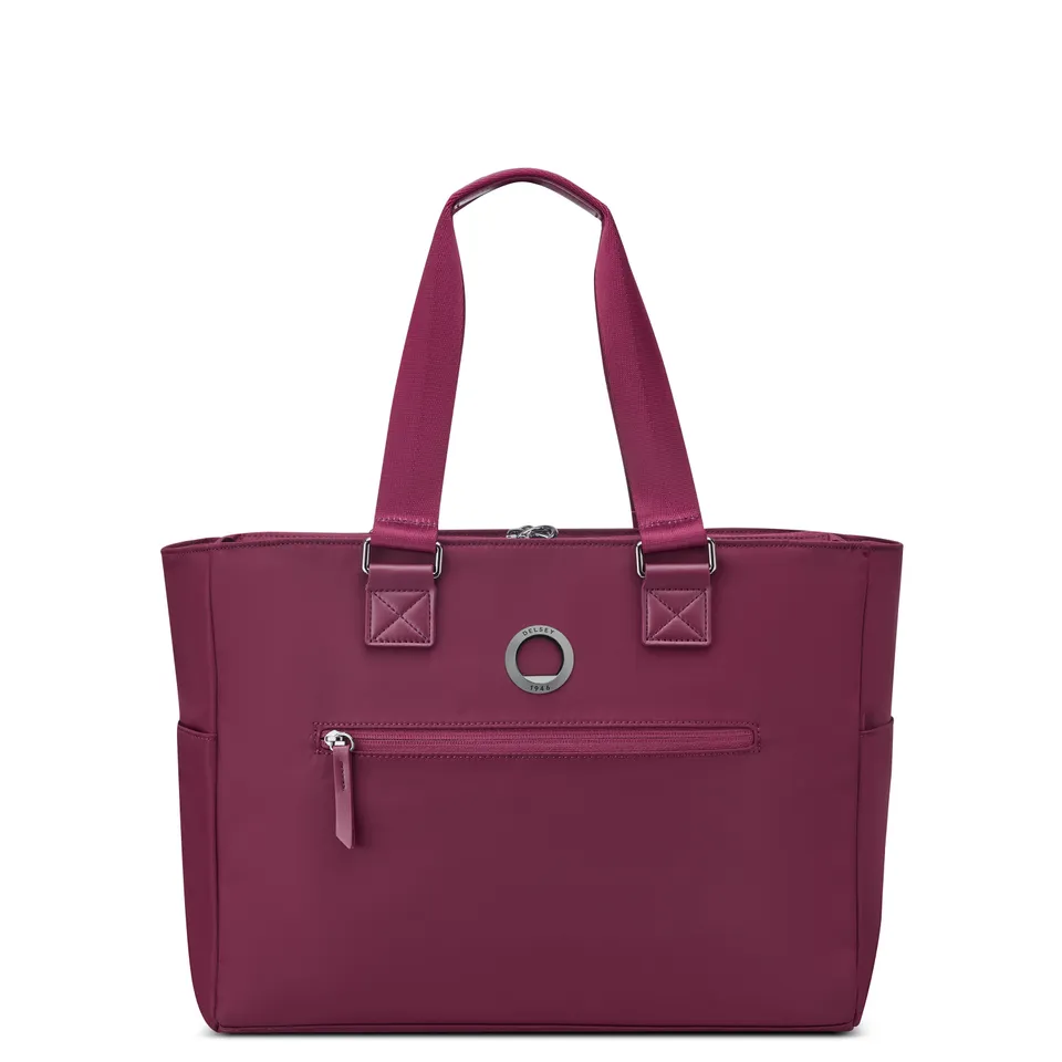 delsey-paris-victoire-tote-bag-45-5-cm-burgundy-laptoptasche image 1