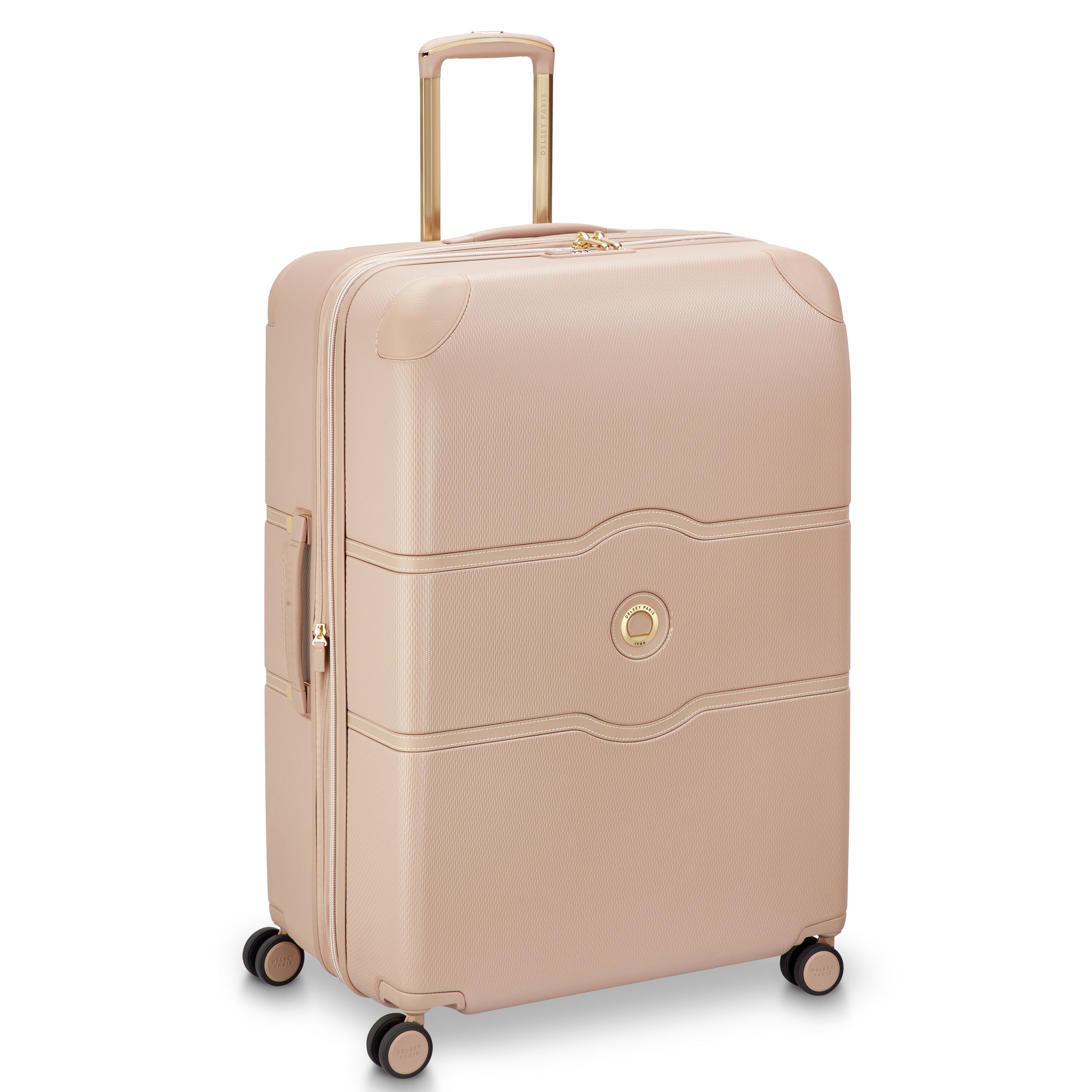 delsey-chatelet-air-2-0-koffer-82-cm-beige-rosa-erweiterbar image 2