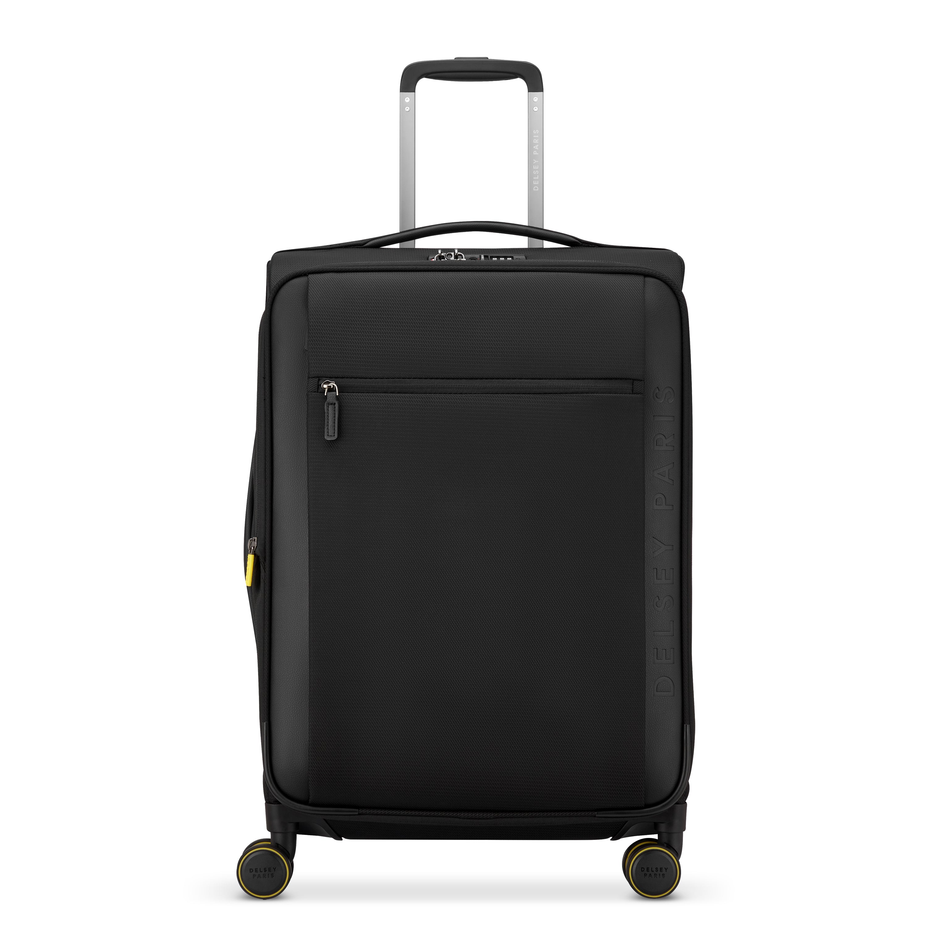 delsey-montmartre-3-koffer-66-cm-schwarz-erweiterbar-weich image 4
