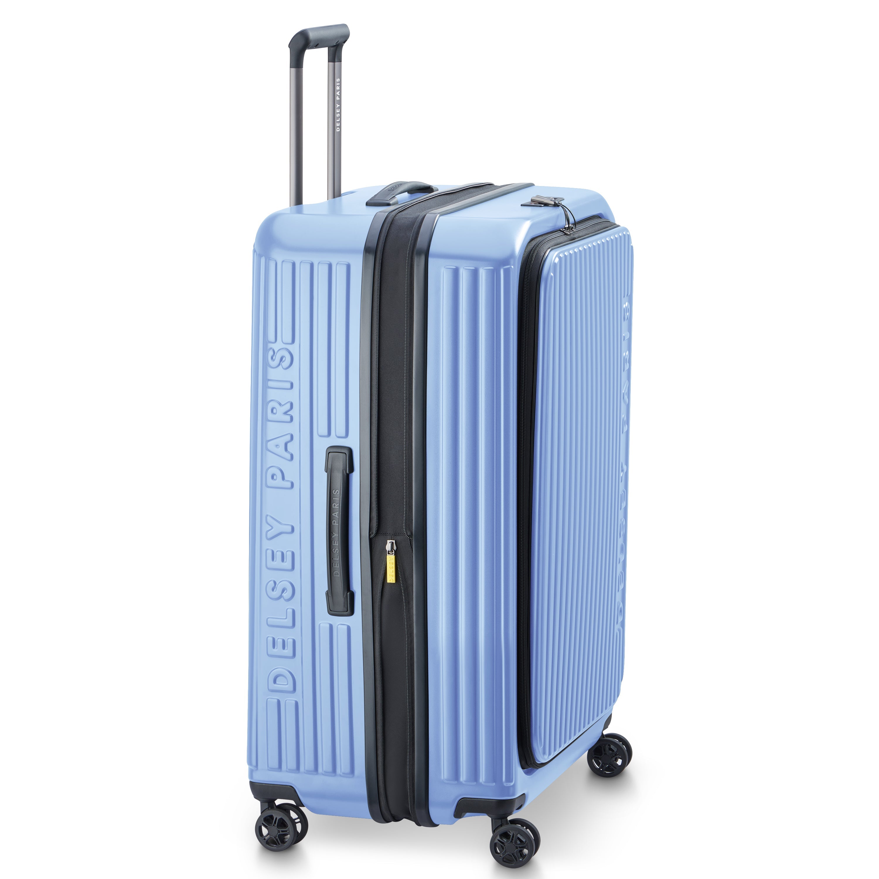 delsey-paris-securitime-zip-koffer-75-5cm-lavender-blue image 6