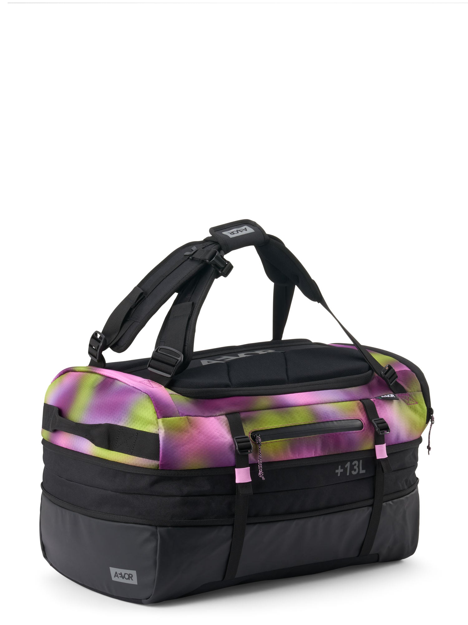 aevor-duffel-pack-47-60l-proof-psychedelic-slush-muster image 4