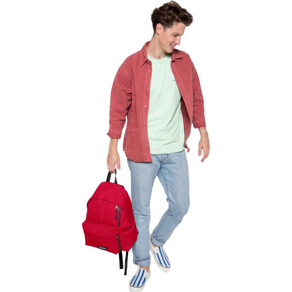 eastpak-padded-pak-r-rucksack-sailor-red-mit-vordertasche image 5