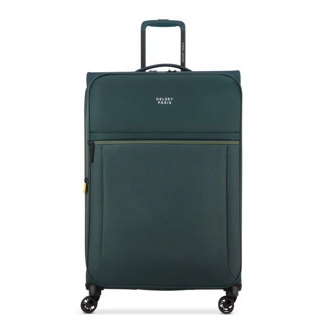 delsey-brochant-3-78-cm-reisekoffer-pine-gr-n-erweiterbar image 1