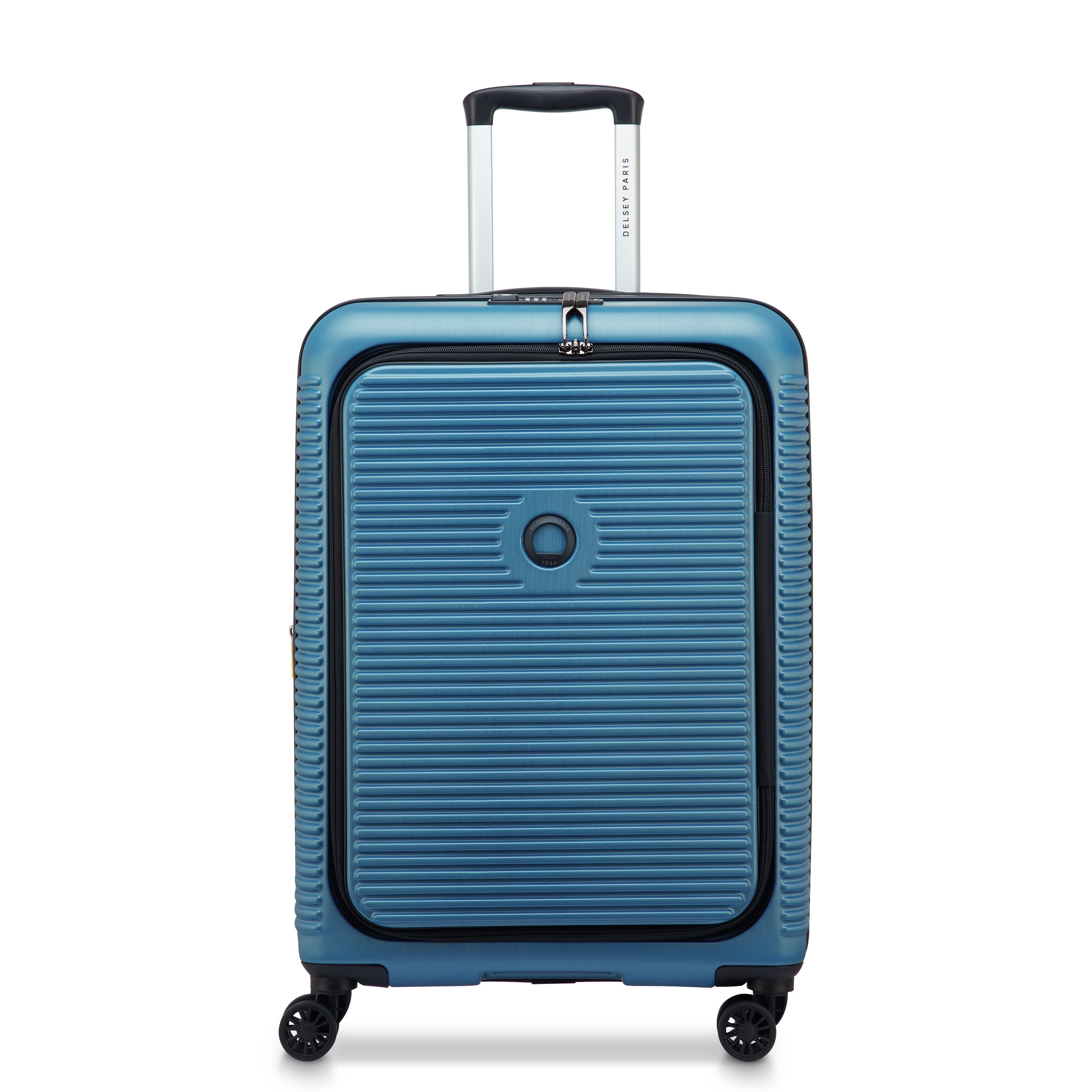 delsey-carrousel-2-freestyle-koffer-66-cm-blau-erweiterbar image 4
