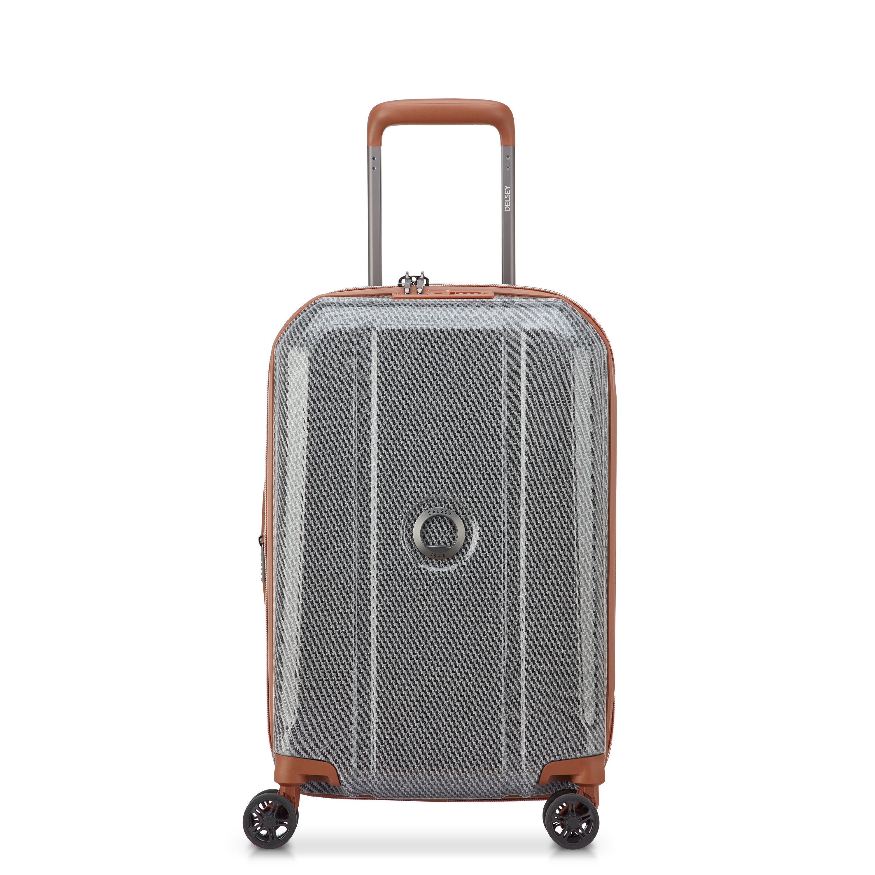delsey-helium-ultimate-55-cm-kabinenkoffer-silber-erweiterbar-2-3-kg image 1