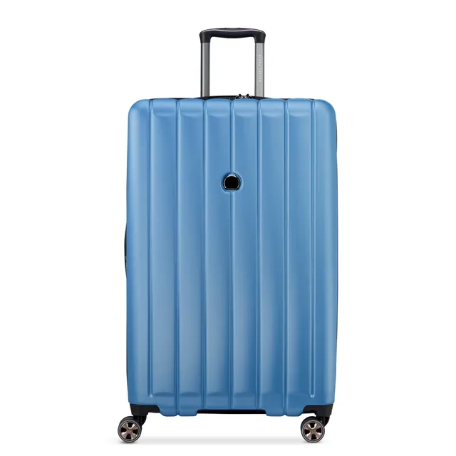 delsey-longitude-koffer-81cm-blau-xl-erweiterbar-hartschale image 1