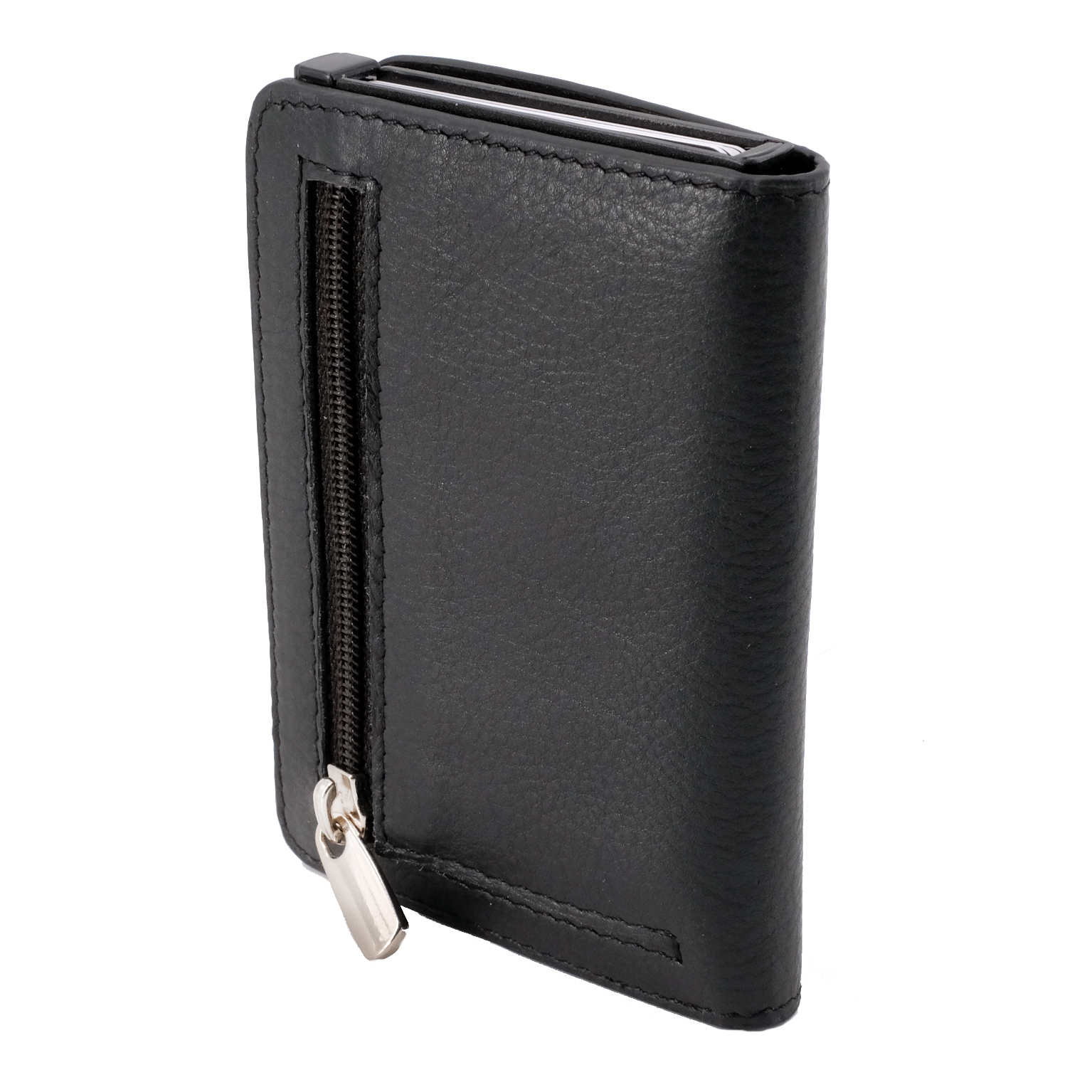 alumaxx-clicksafe-slim-b-rse-mit-rei-verschluss-m-nzfach-rfid image 2