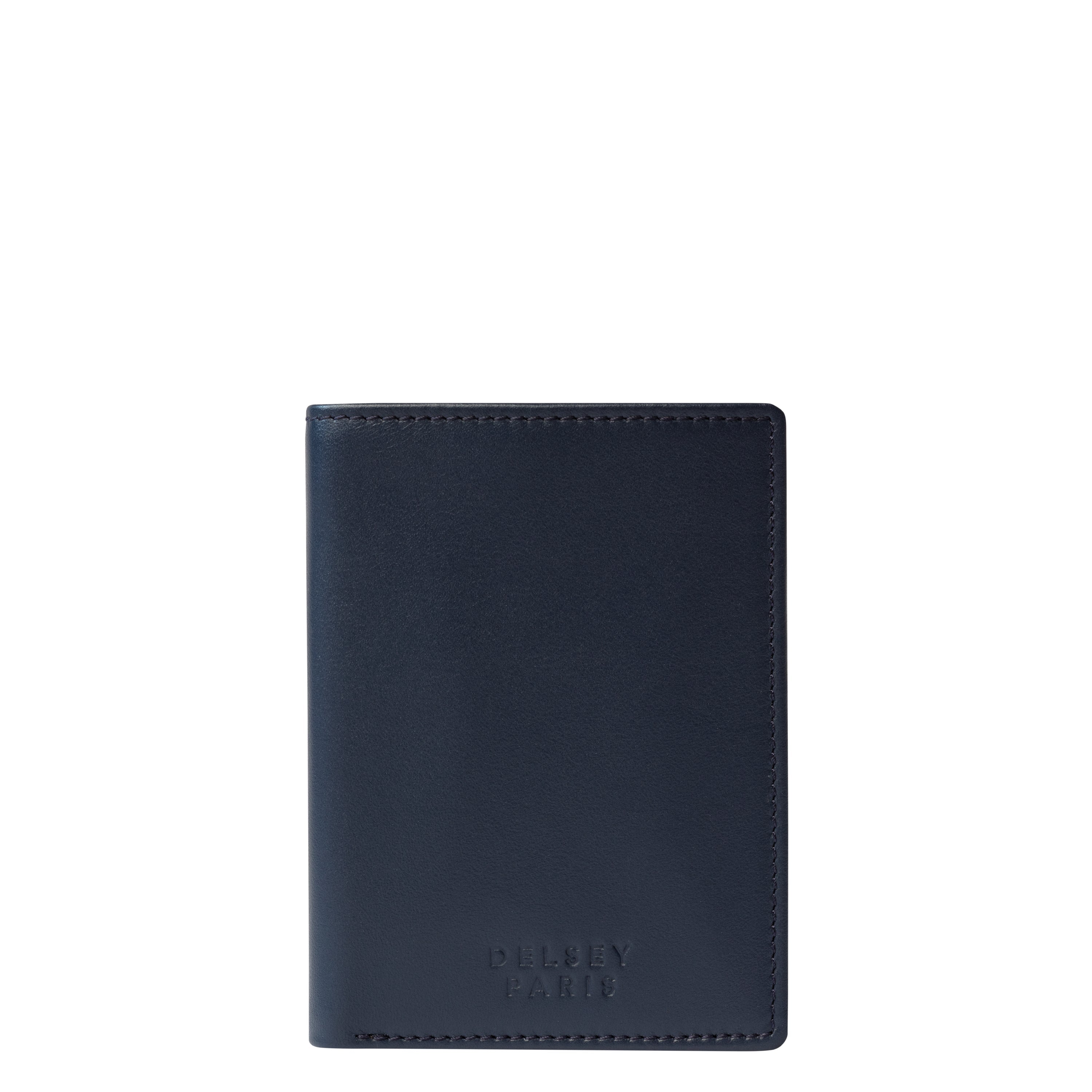 delsey-le-cuir-lisse-wallet-geldb-rse-navy-leder-damen image 1