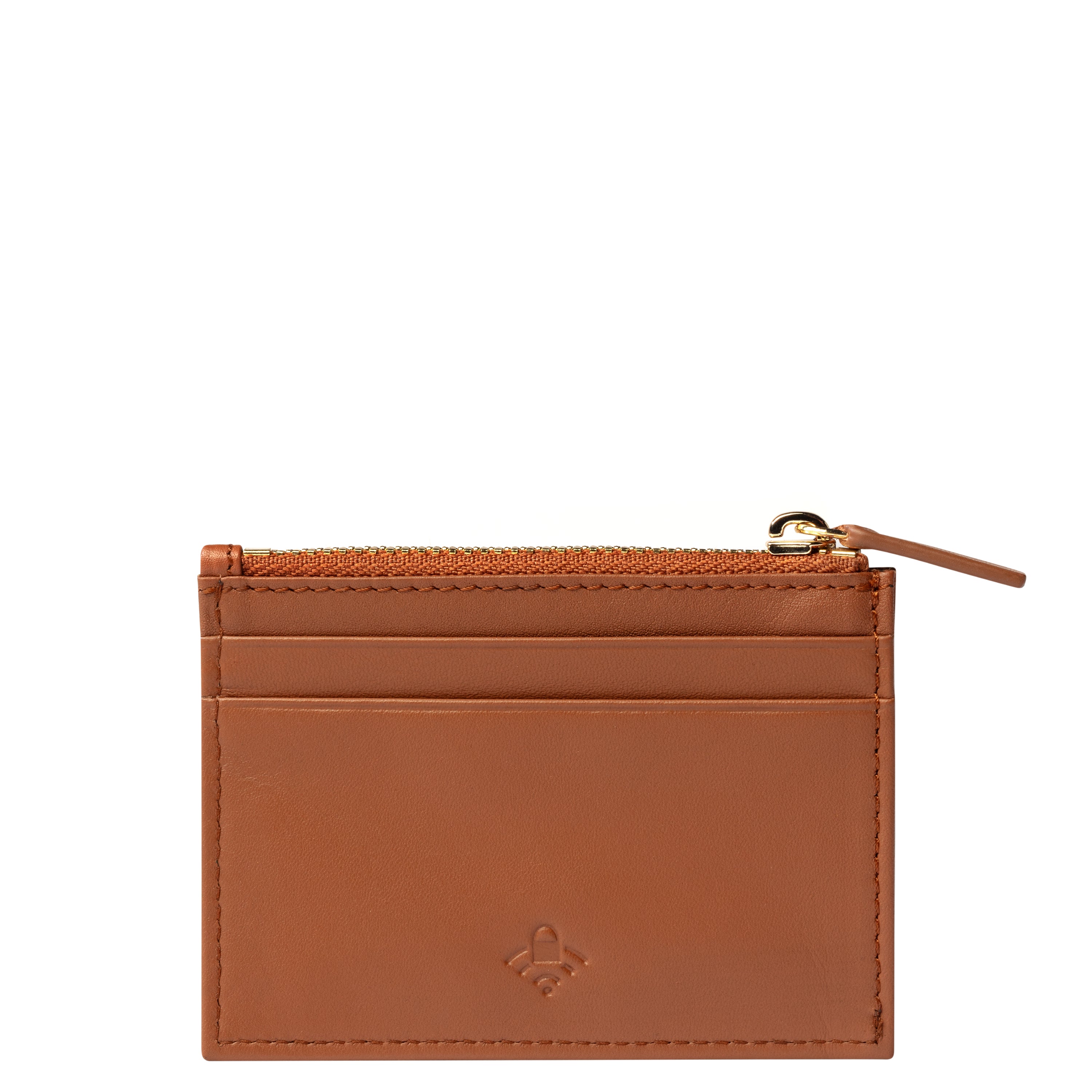delsey-le-cuir-lisse-kartenetui-cognac-leder-kartenhalter image 4