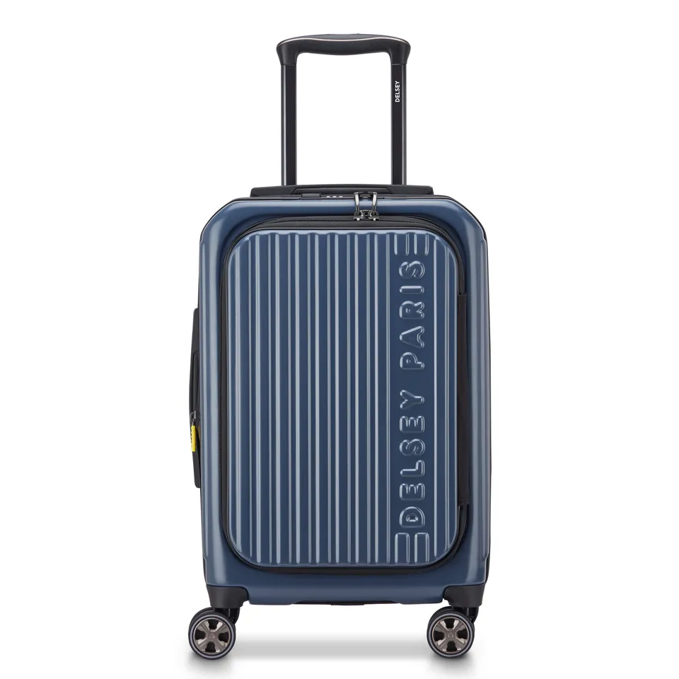 delsey-securitime-zip-kabinenkoffer-55-cm-beige-erweiterbar image 1