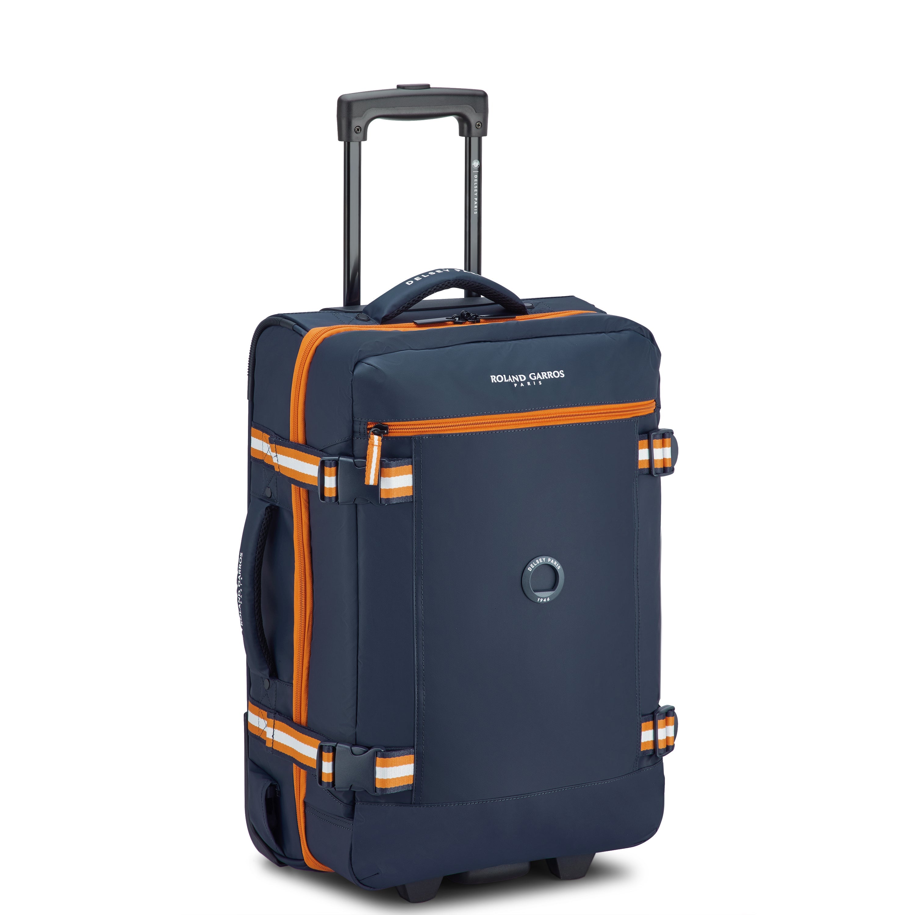 delsey-paris-maubert-2-0-trolley-rucksack-48l-blau-kabine image 2