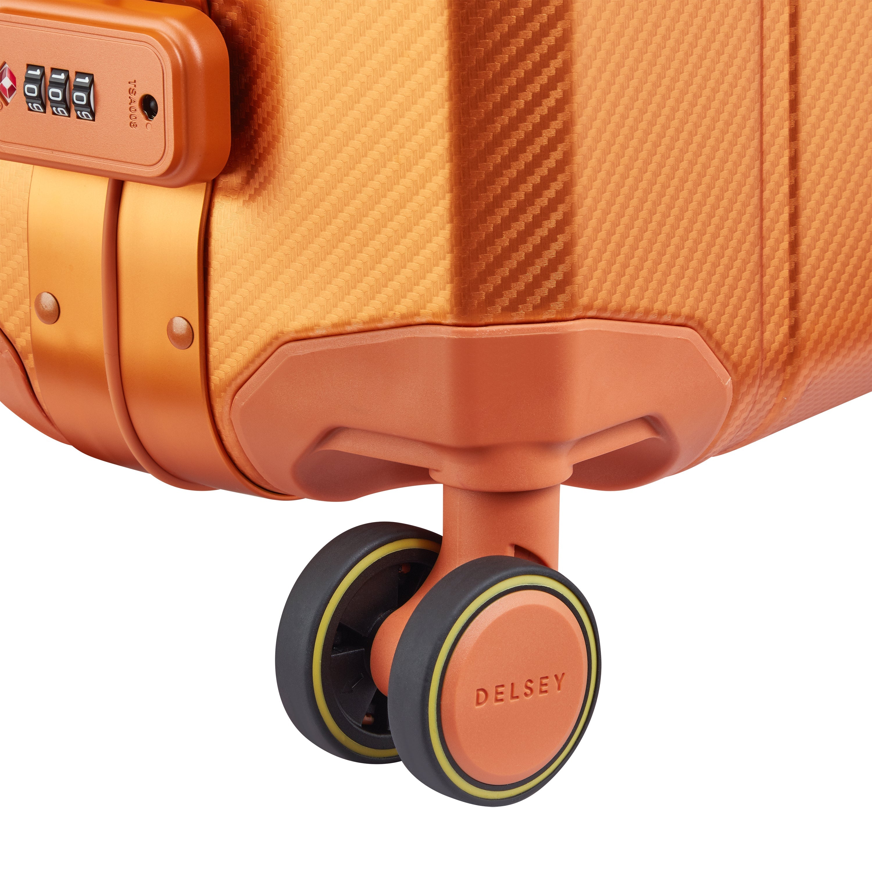 delsey-alu-r-kabinenkoffer-55-cm-orange-aluminium image 7