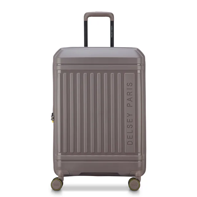 delsey-belmont-lutece-hartschalenkoffer-69-cm-braun-erweiterbar image 1