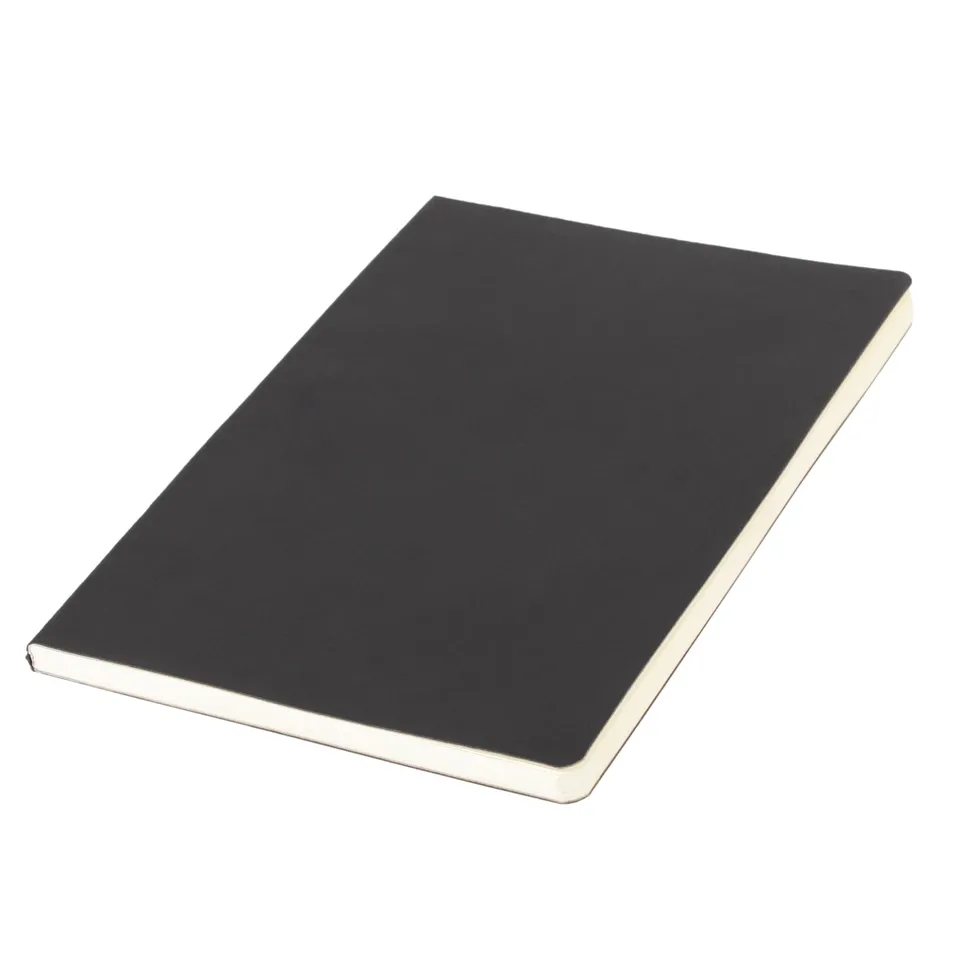 alumaxx-notizbuch-a5-liniert-schwarz-matt-64-blatt image 1