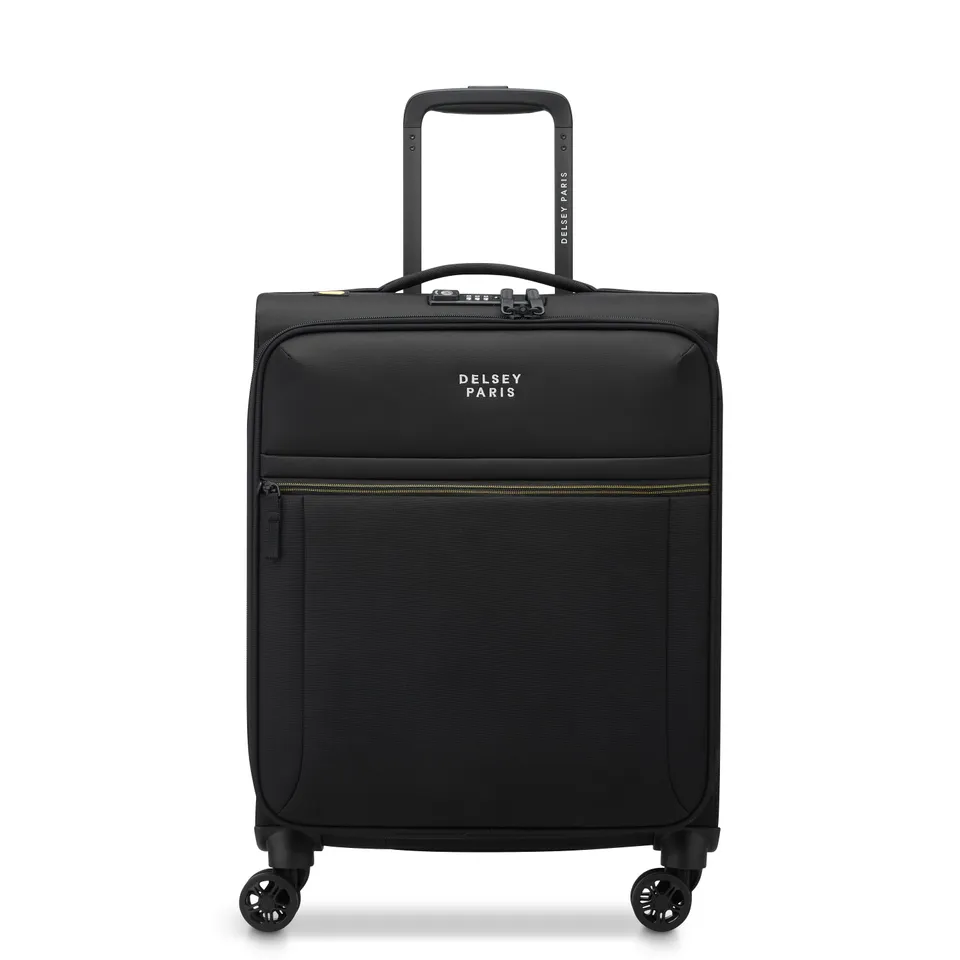 delsey-paris-brochant-3-kabinenkoffer-55cm-schwarz-slim image 1