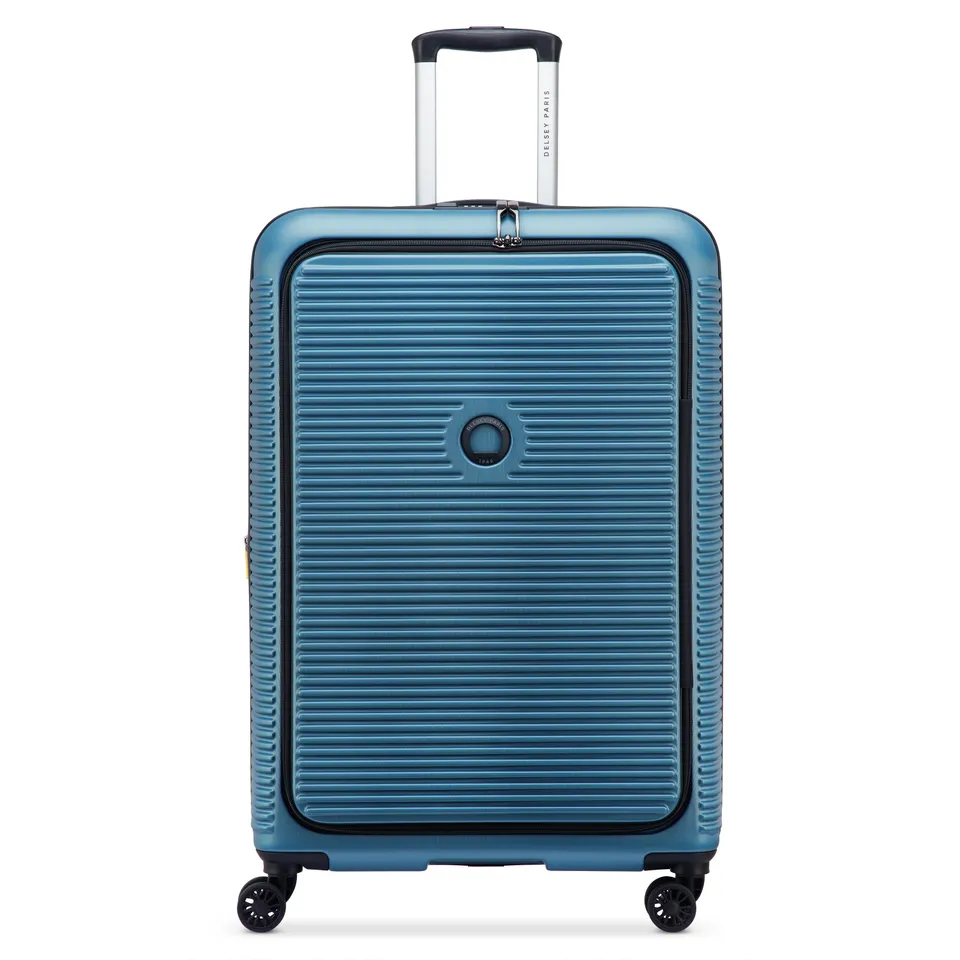 delsey-carrousel-2-freestyle-koffer-76-cm-blau-erweiterbar image 1