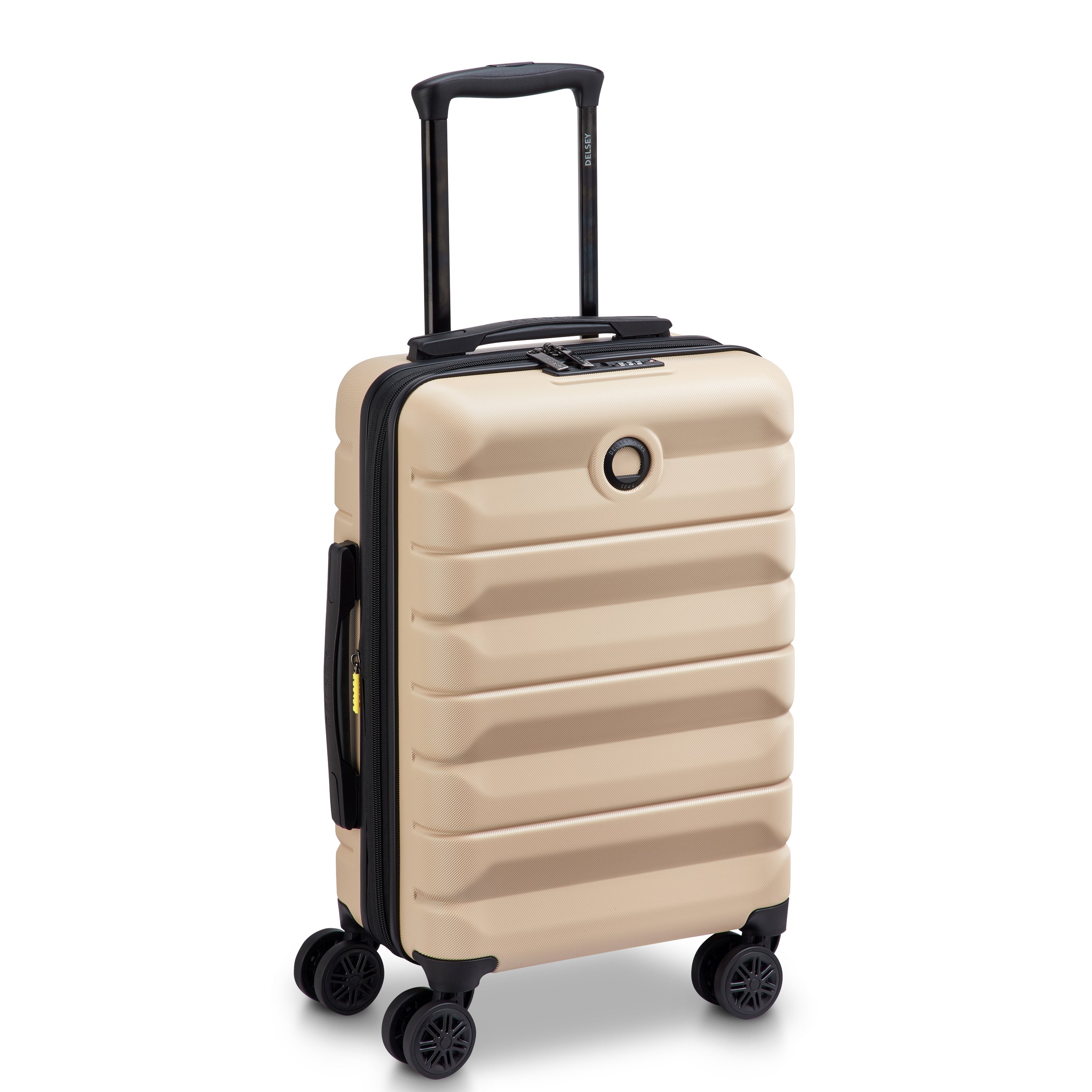 delsey-air-armour-kabinenkoffer-55-cm-warm-sand-erweiterbar image 2