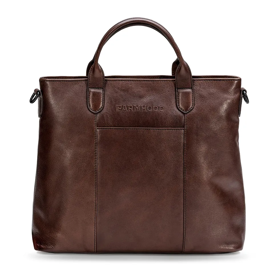 farmhood-memphis-handtasche-leder-37-cm-mit-laptopfach image 1