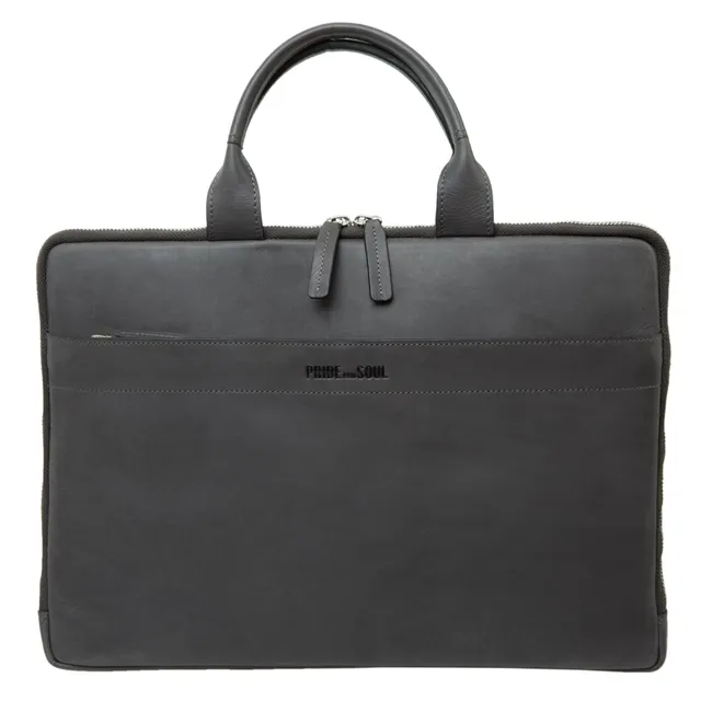 alumaxx-rate-tablet-laptoptasche-15-zoll-grau-leder image 1