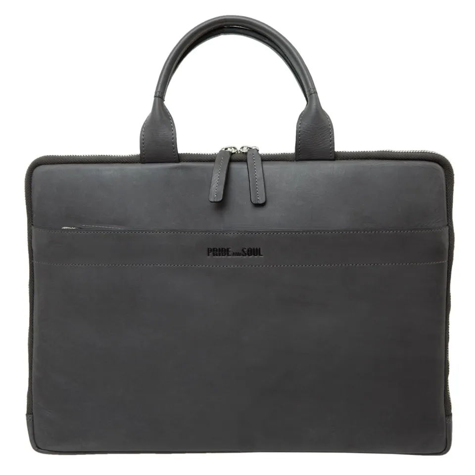 alumaxx-rate-tablet-laptoptasche-15-zoll-grau-leder image 1