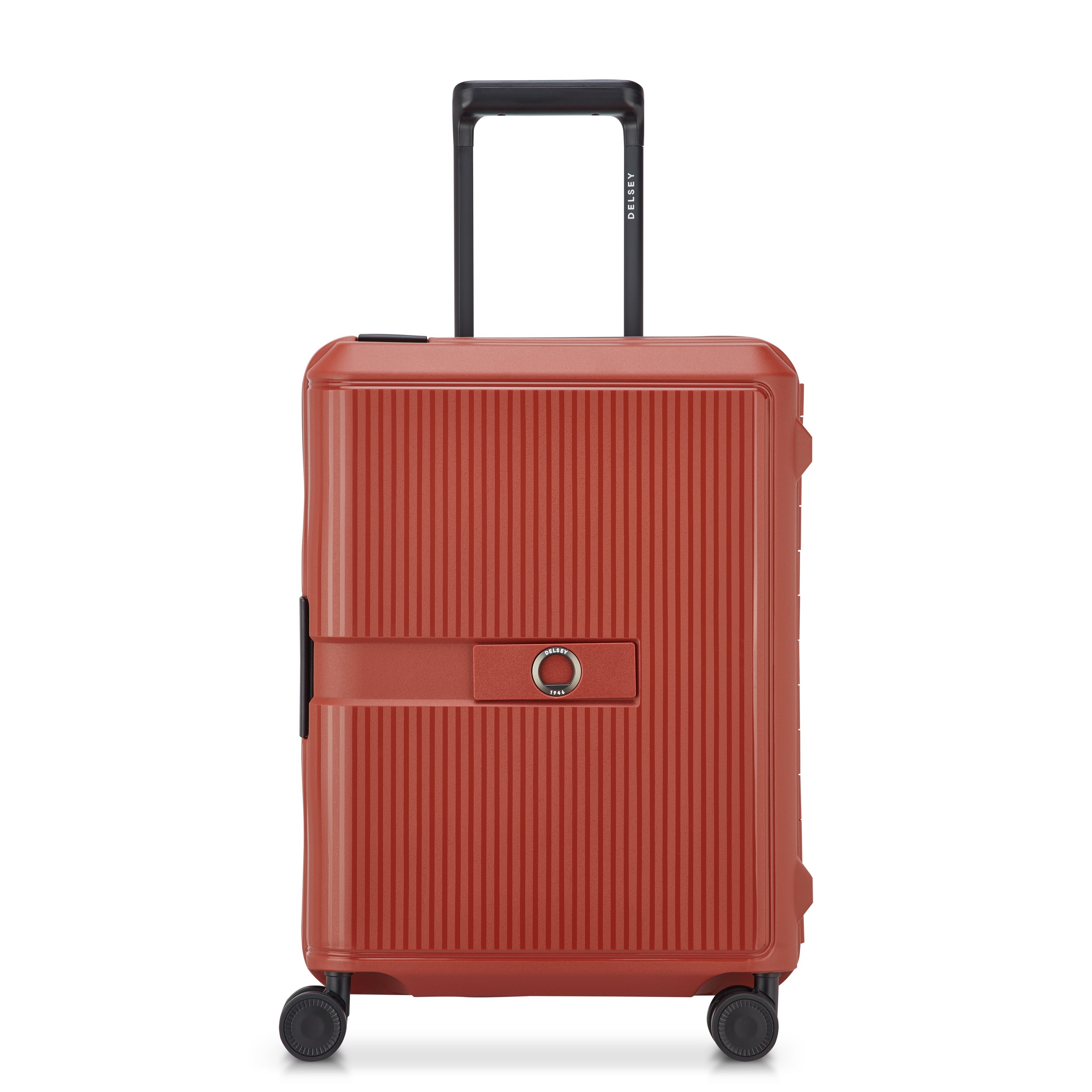 delsey-vauban-kabinenkoffer-55-cm-terracotta-hartschale image 1