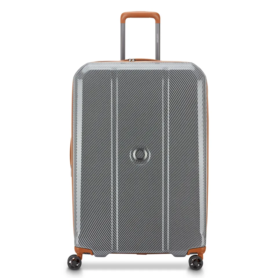 delsey-helium-ultimate-koffer-77cm-silber-erweiterbar image 1