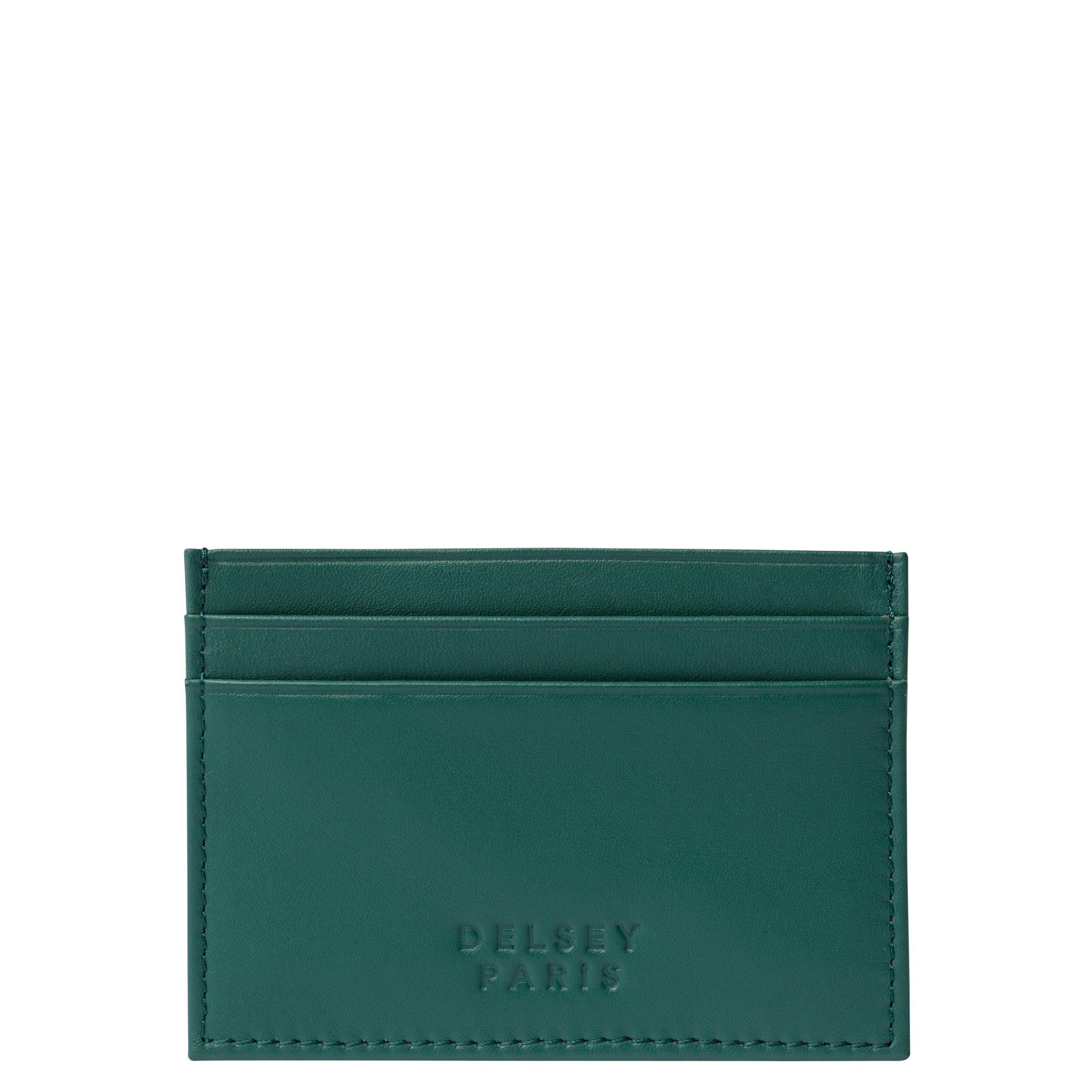 delsey-le-cuir-lisse-kartenetui-leder-gr-n-kartenhalter image 4