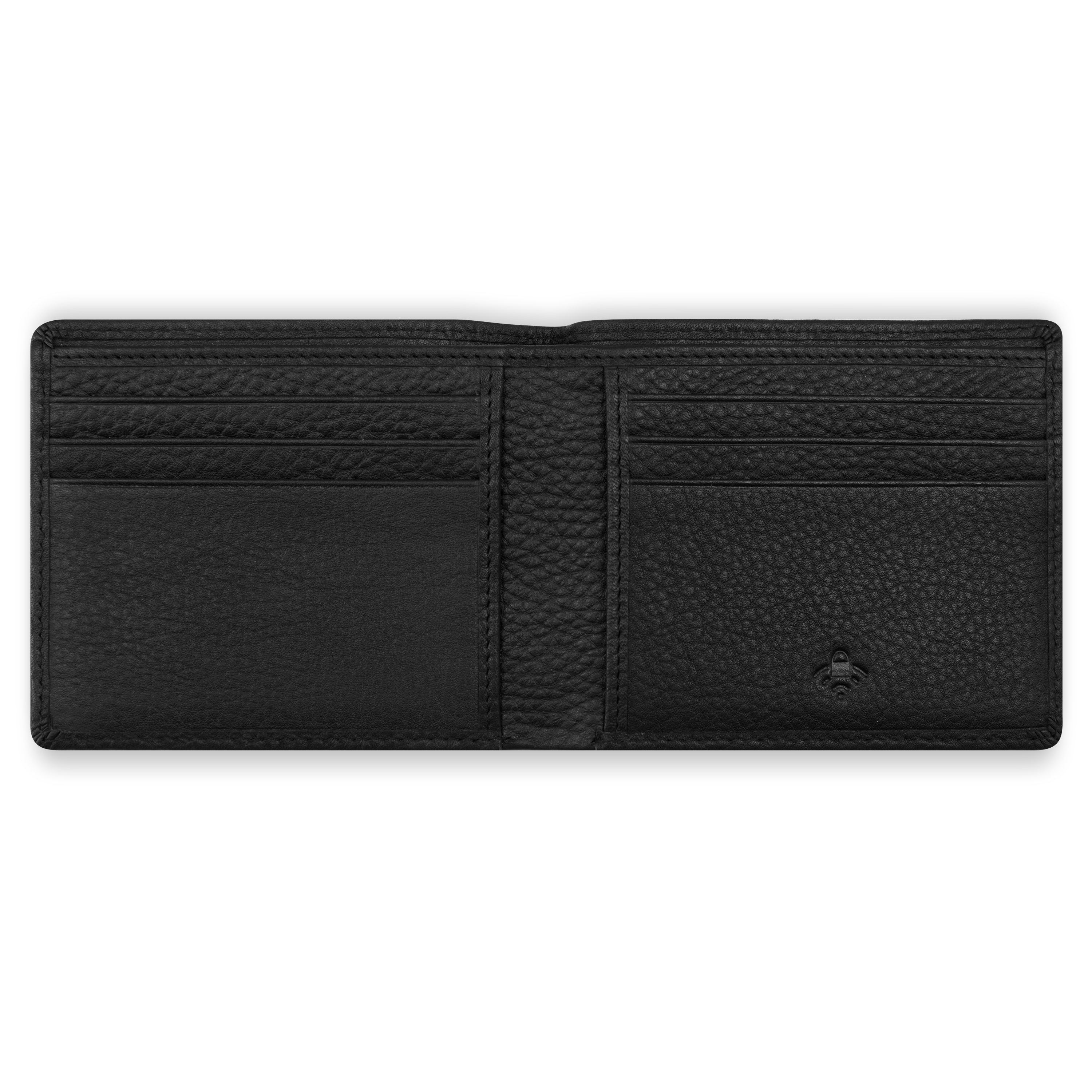 delsey-le-cuir-lisse-kartenetui-schwarz-leder-3 image 7