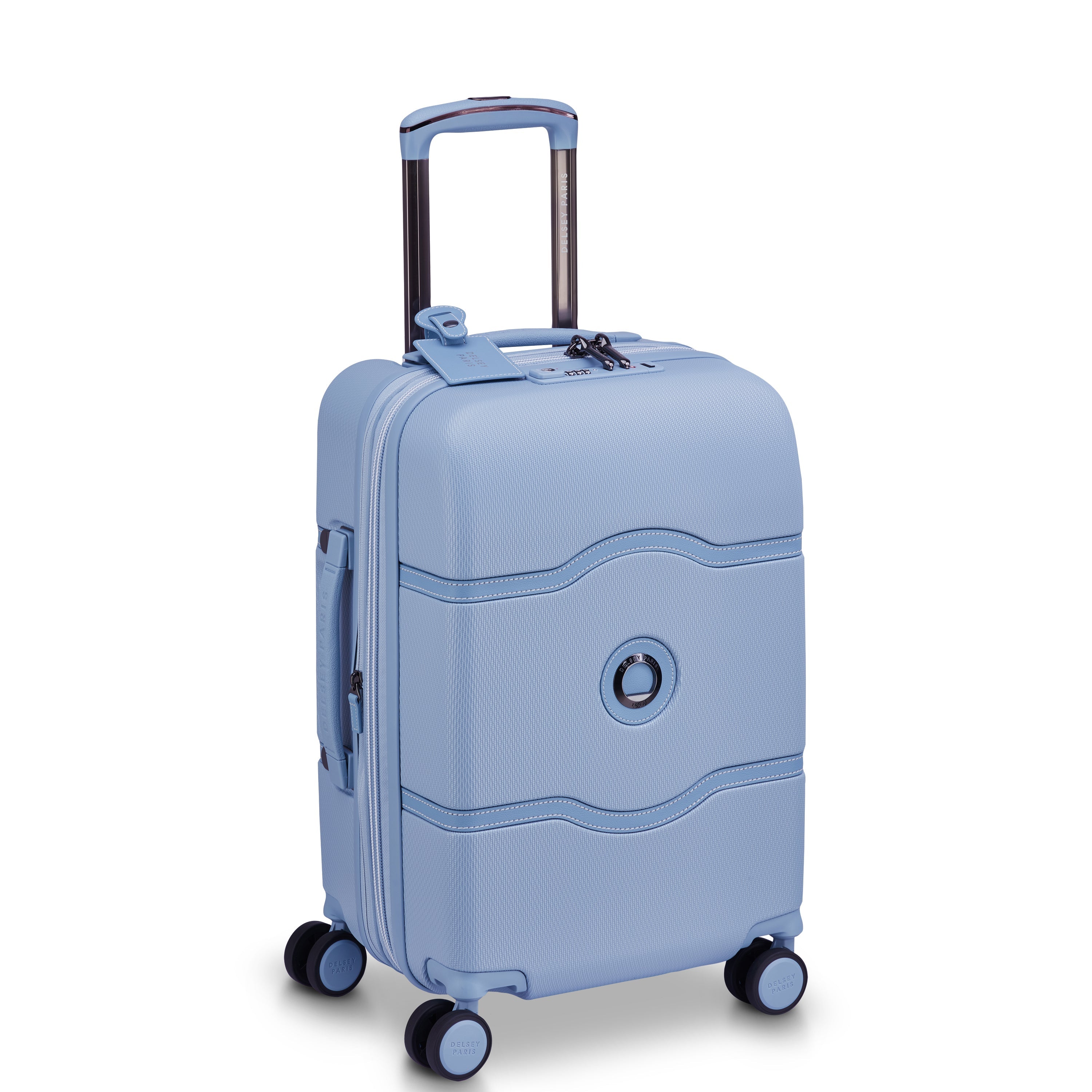 delsey-paris-chatelet-air-2-0-55-handgep-ck-koffer-hellblau-erweiterbar image 2