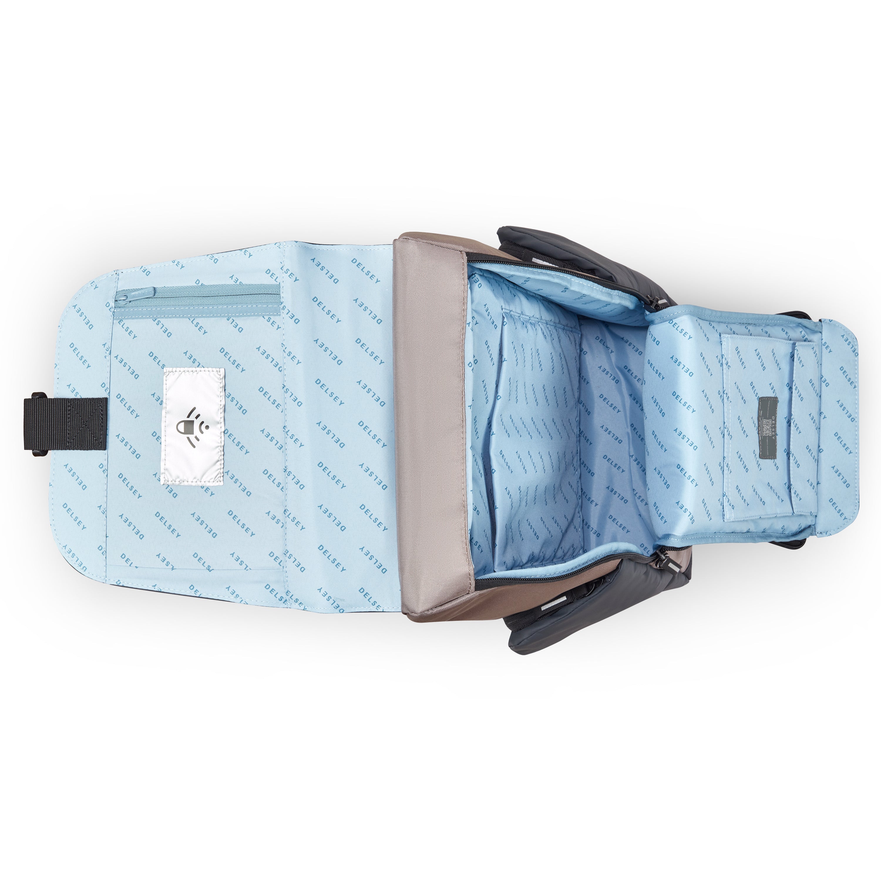 delsey-dlc-2-0-securflap-rucksack-22l-braun-laptopfach image 3