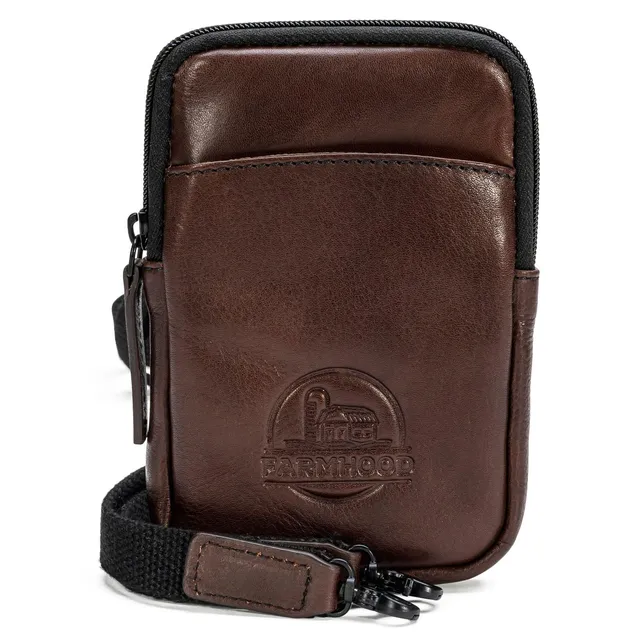 farmhood-memphis-handytasche-leder-12-cm-crossbody image 1