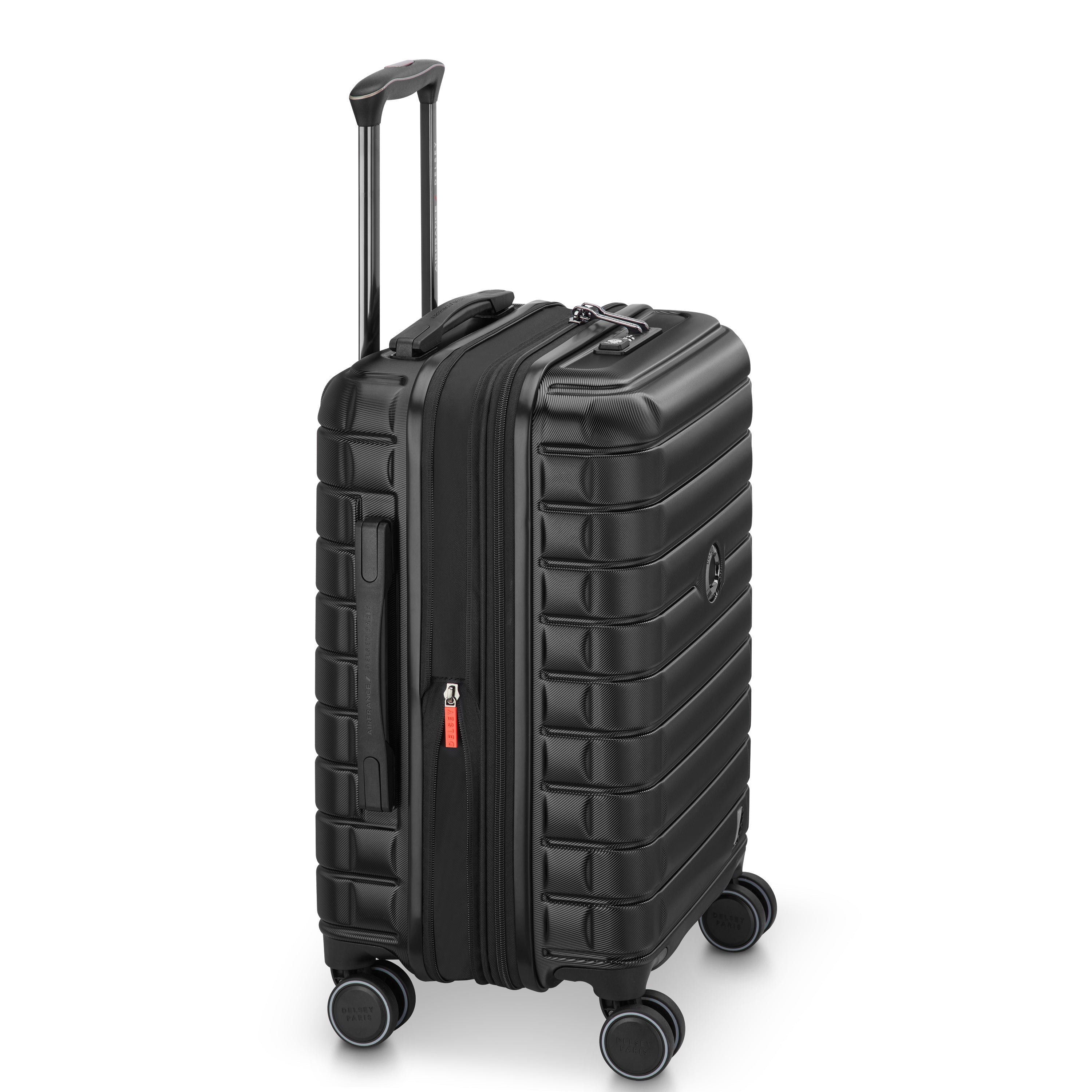 delsey-elegance-55-cm-kabinenkoffer-schwarz-erweiterbar image 7