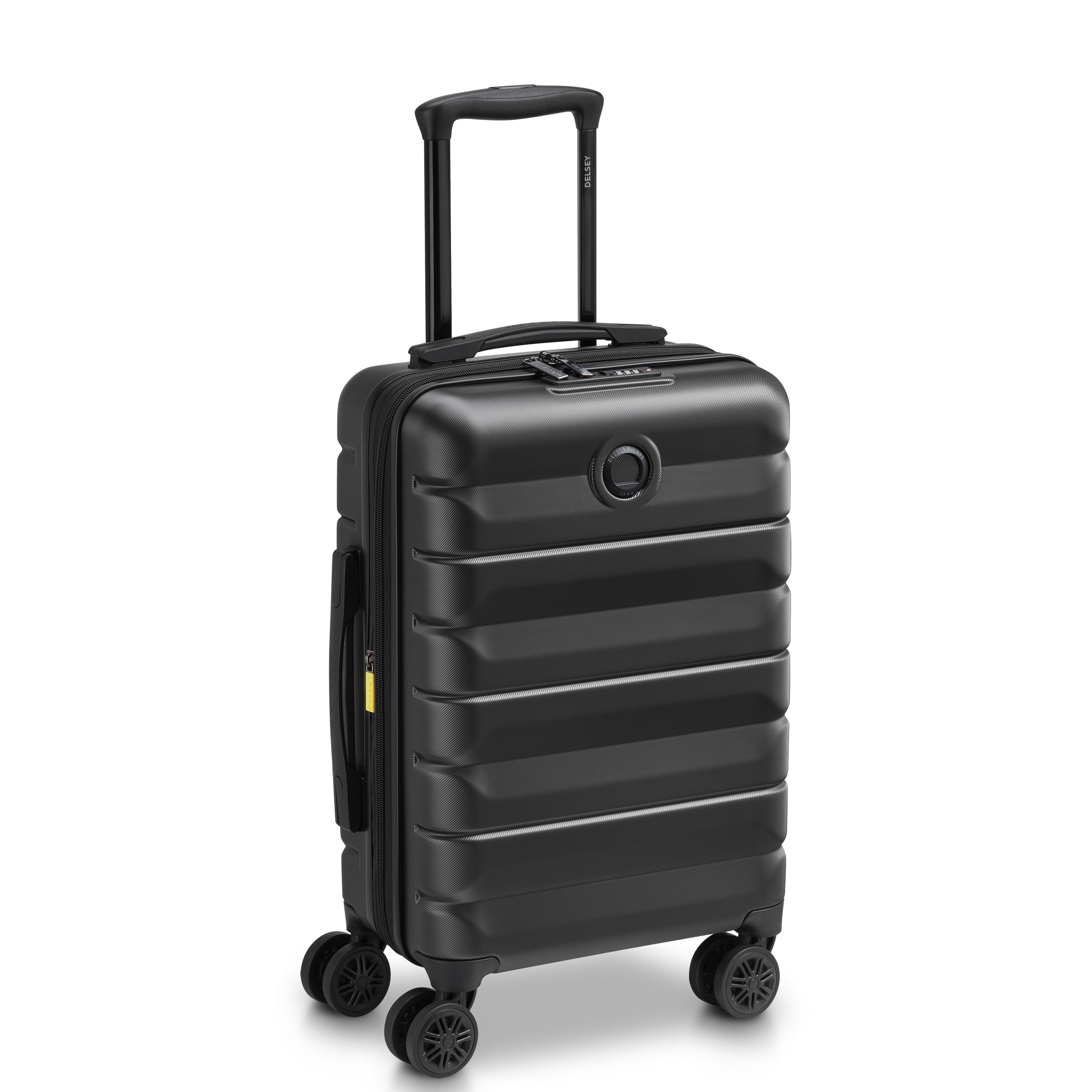 delsey-air-armour-kabinenkoffer-55-cm-schwarz-erweiterbar image 2