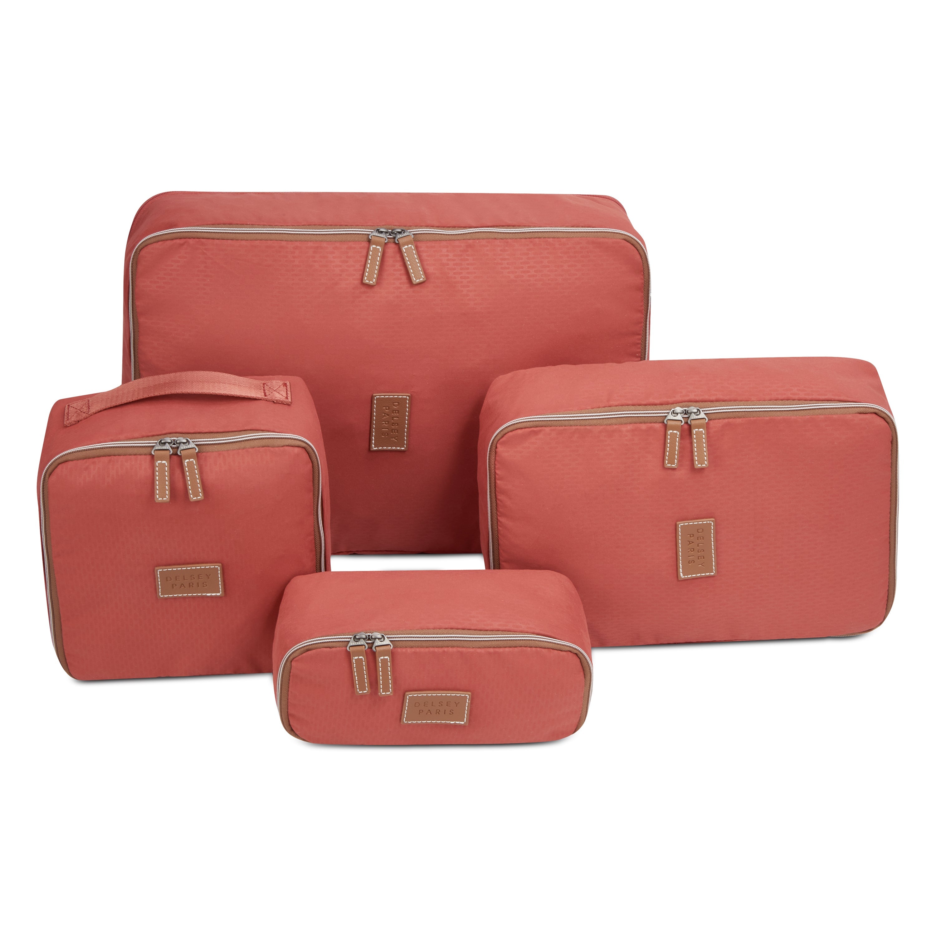 delsey-chatelet-air-2-0-packing-cubes-terracotta-4er-set image 5