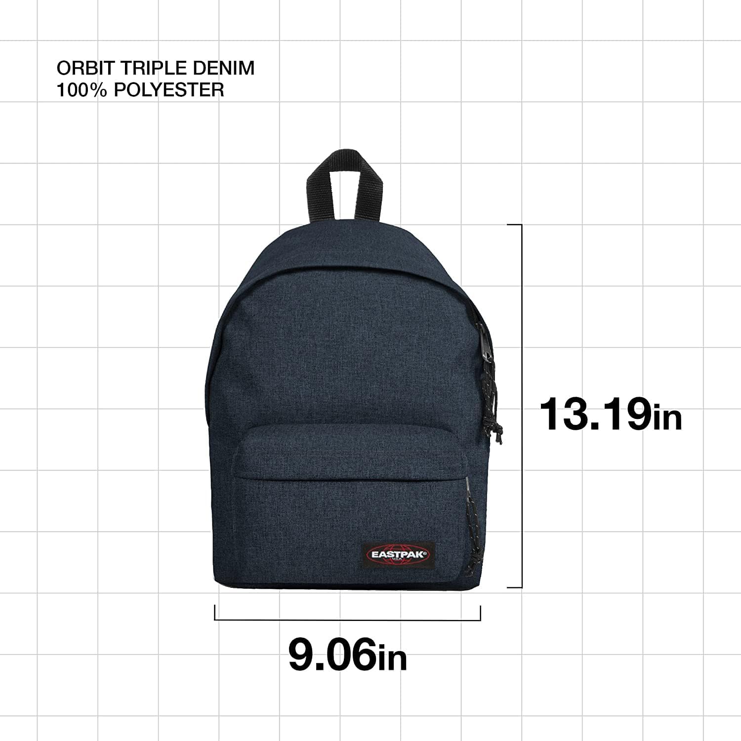 eastpak-orbit-xs-rucksack-10-l-black-denim-mini image 7