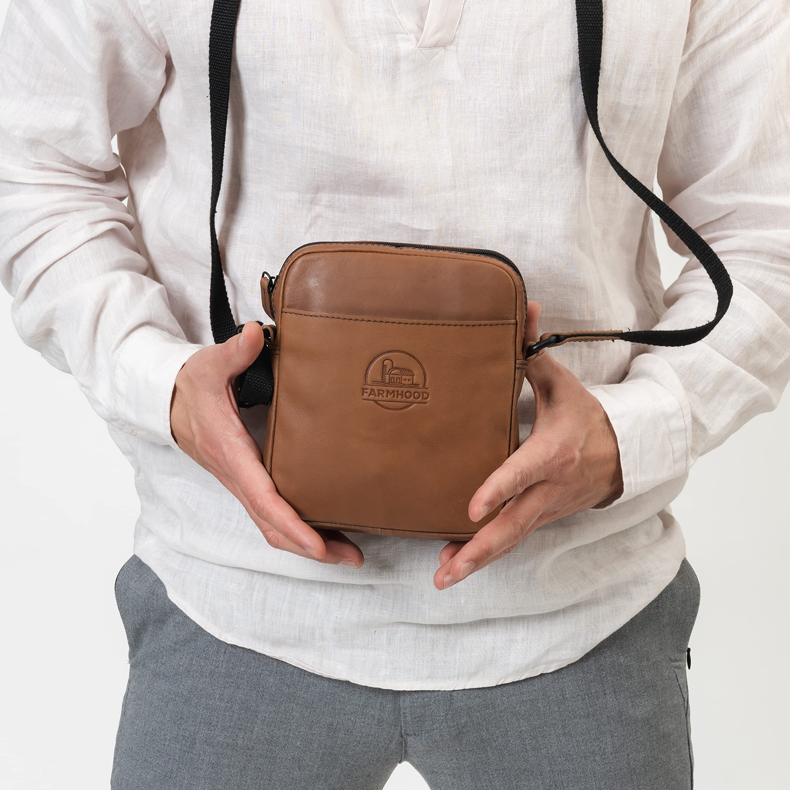 farmhood-nashville-umh-ngetasche-leder-18-cm-crossbody image 3