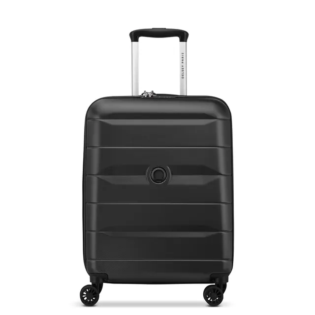 delsey-comete-4-kabinenkoffer-55cm-schwarz-erweiterbar image 1