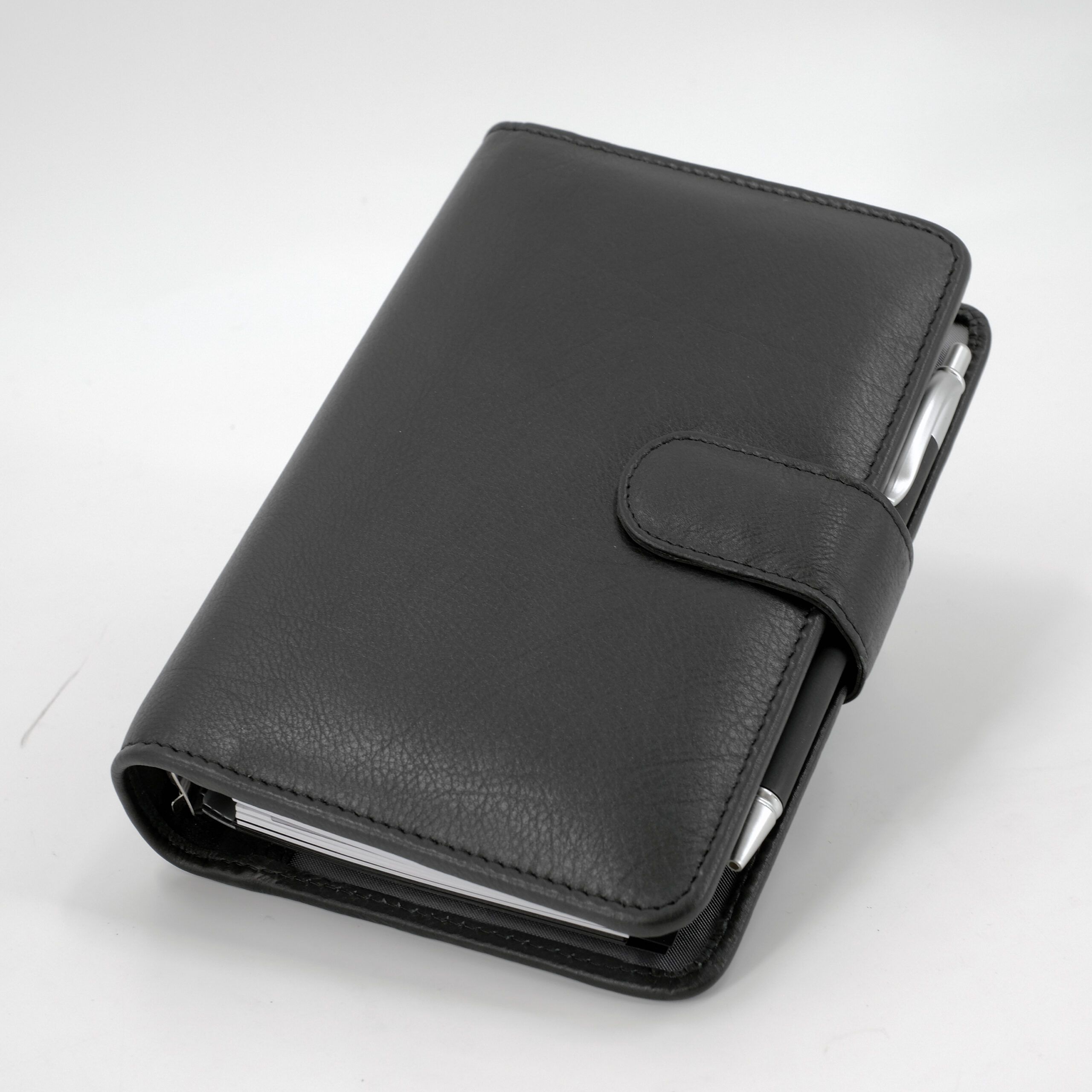 alumaxx-a6-systemplaner-organizer-schwarz-mit-ringmechanik image 3