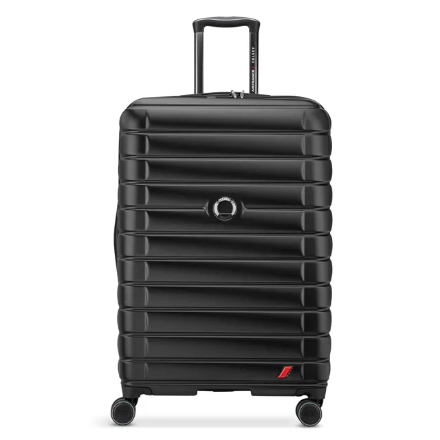 delsey-elegance-75-5-cm-reisekoffer-schwarz-erweiterbar-hartschale image 1