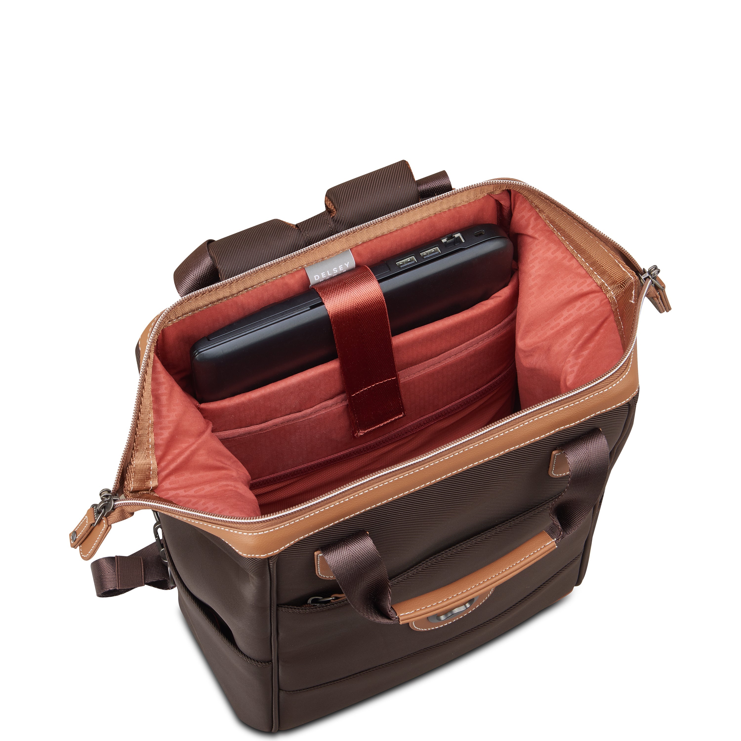 delsey-chatelet-air-2-0-tote-rucksack-20l-braun image 6