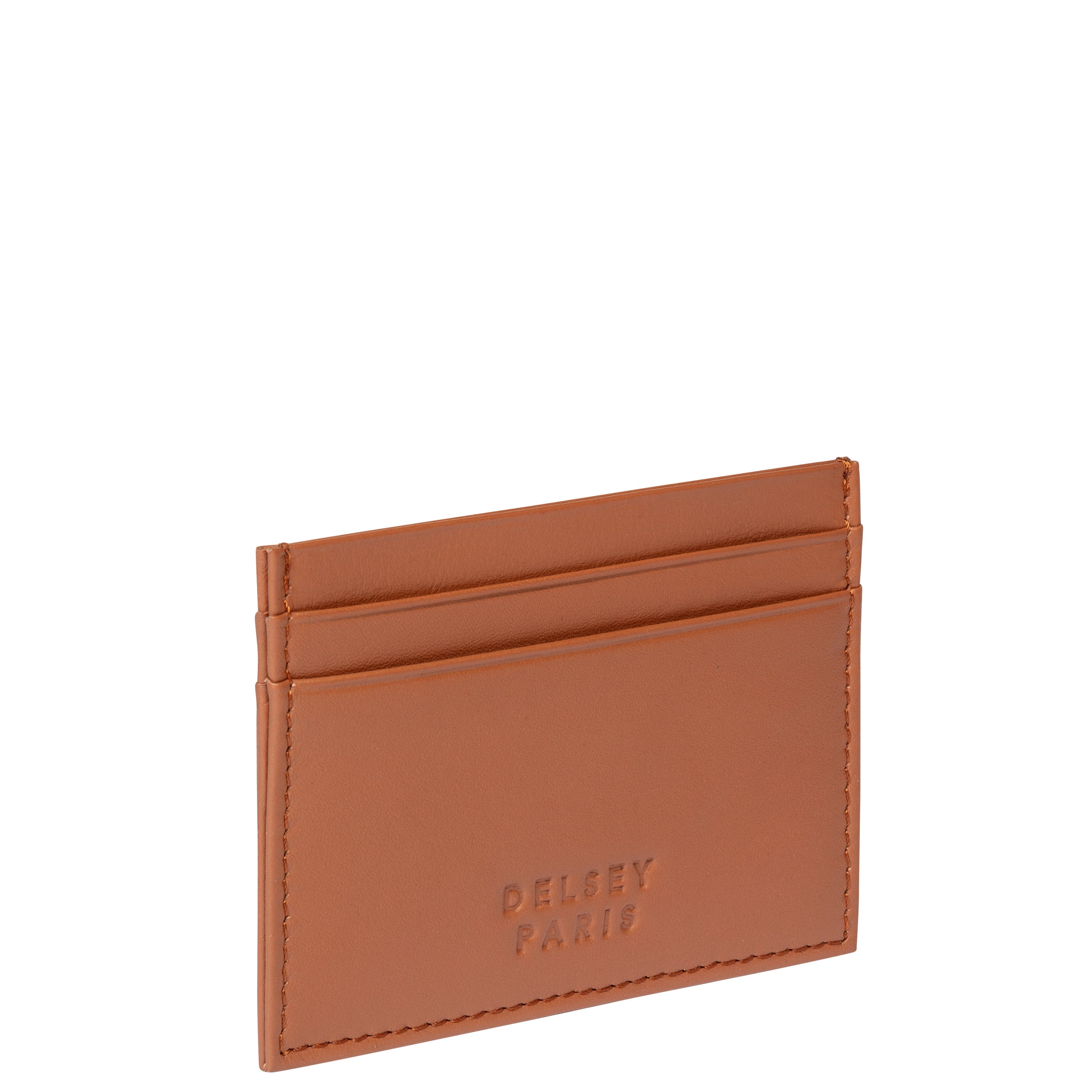 delsey-paris-le-cuir-lisse-kartenetui-cognac-leder-kartenhalter image 5