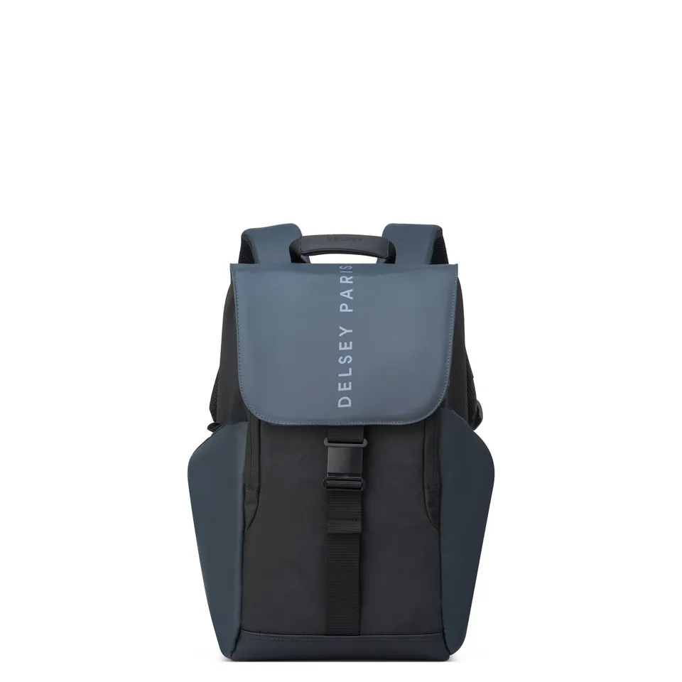 delsey-securflap-rucksack-20l-schwarz-laptop image 1