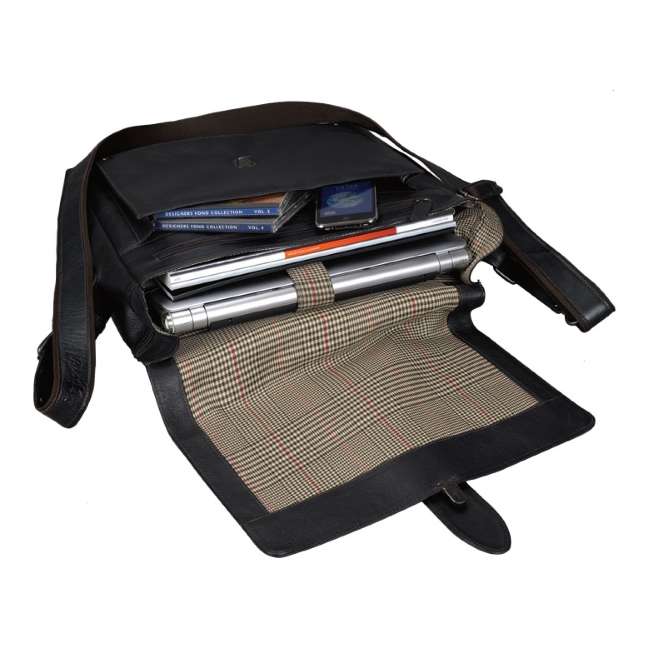 alumaxx-neo-umh-ngetasche-dunkelbraun-leder-laptopfach image 2