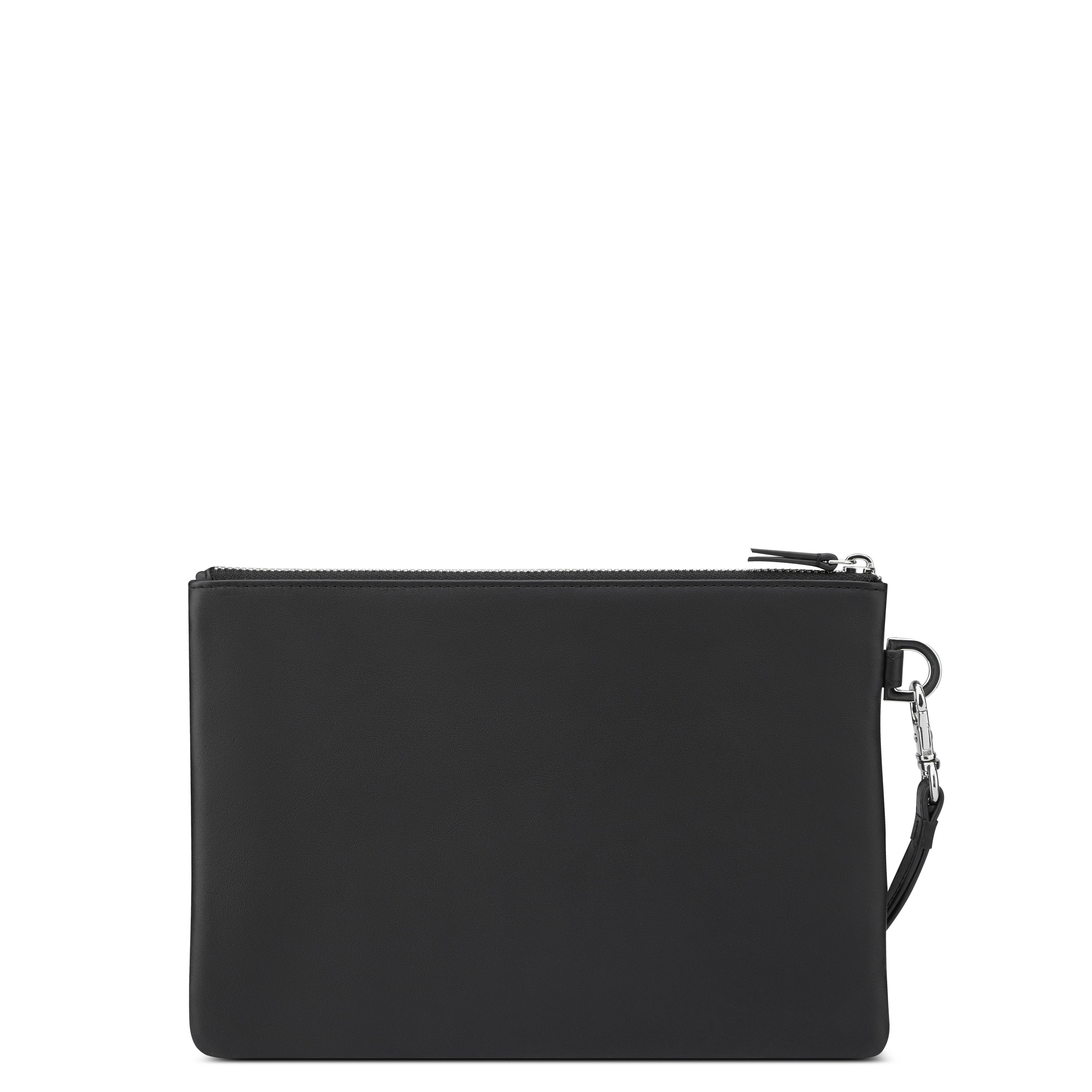 delsey-le-cuir-lisse-pouch-kosmetiktasche-schwarz-leder-2 image 6