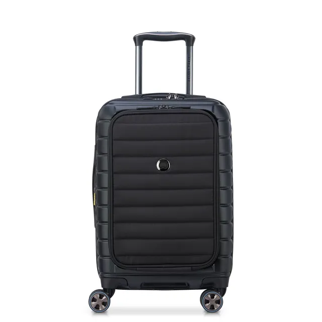 delsey-shadow-5-0-kabinenkoffer-55-cm-schwarz-erweiterbar image 1