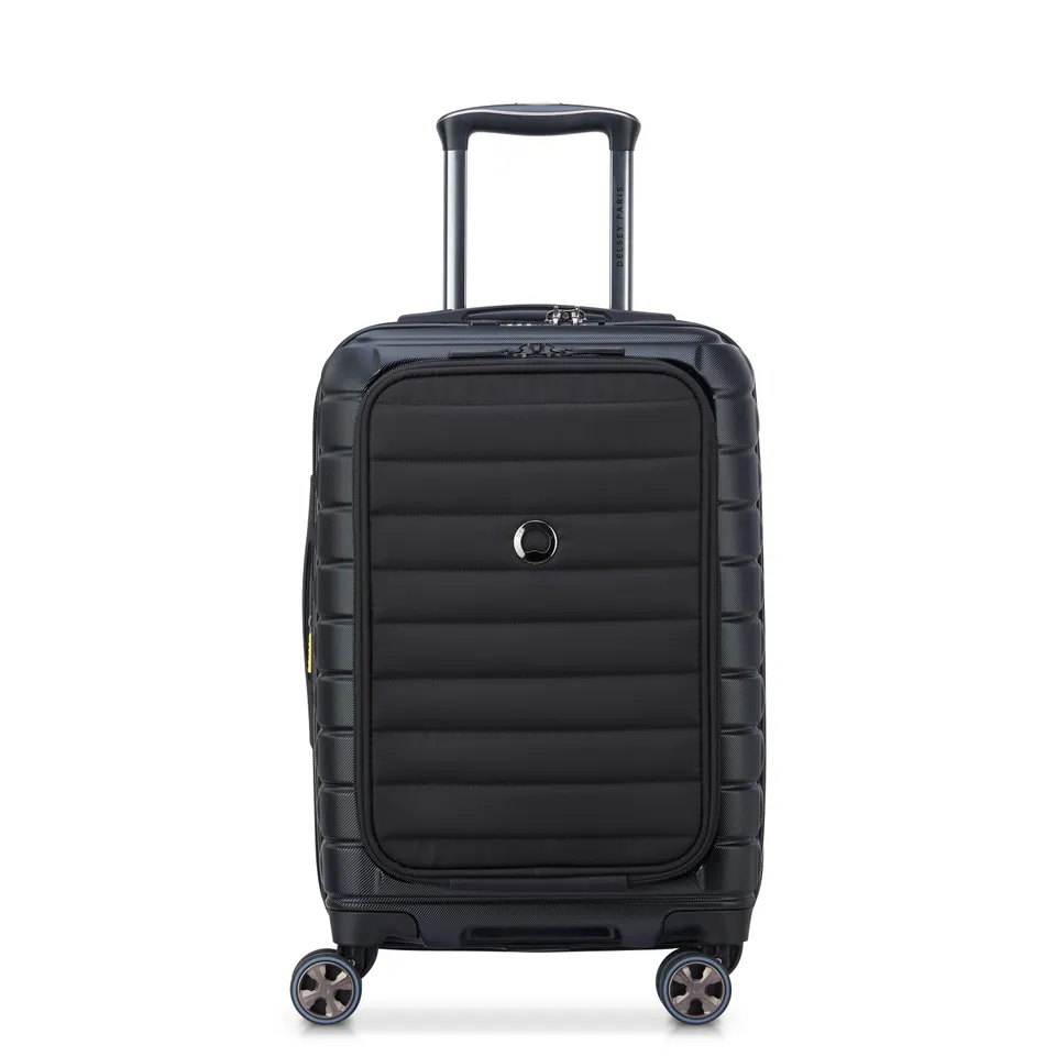 delsey-shadow-5-0-kabinenkoffer-55-cm-schwarz-erweiterbar image 1
