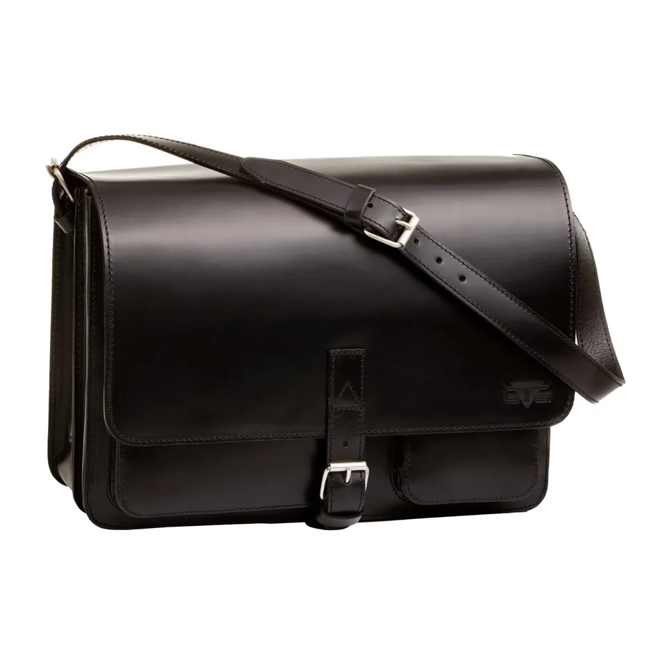 alumaxx-scotty-schultertasche-schwarz-sattelleder-40-cm image 1