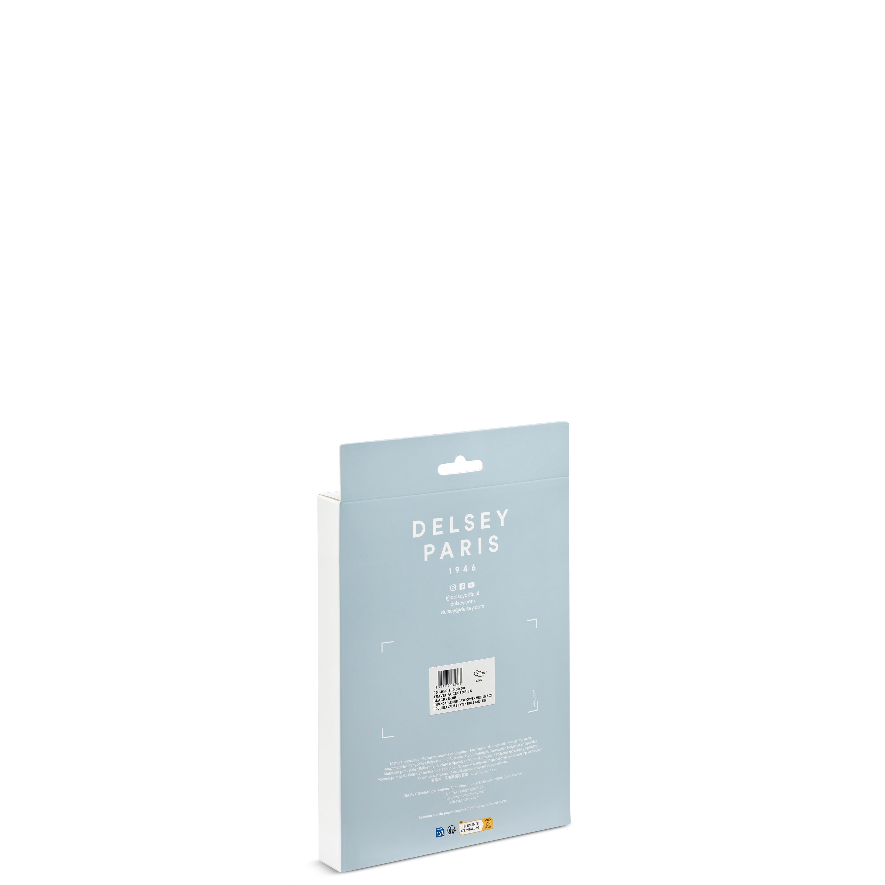 delsey-le-cuir-lisse-kofferh-lle-schwarz-reise-zubeh-r image 3