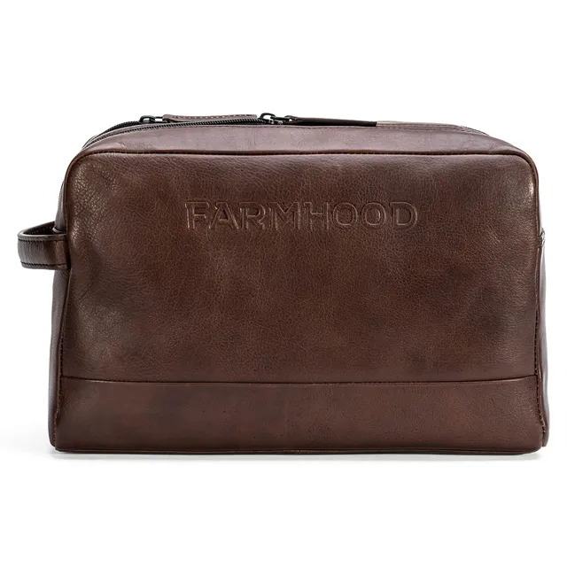 farmhood-memphis-xl-kulturbeutel-leder-30-cm-unisex image 1